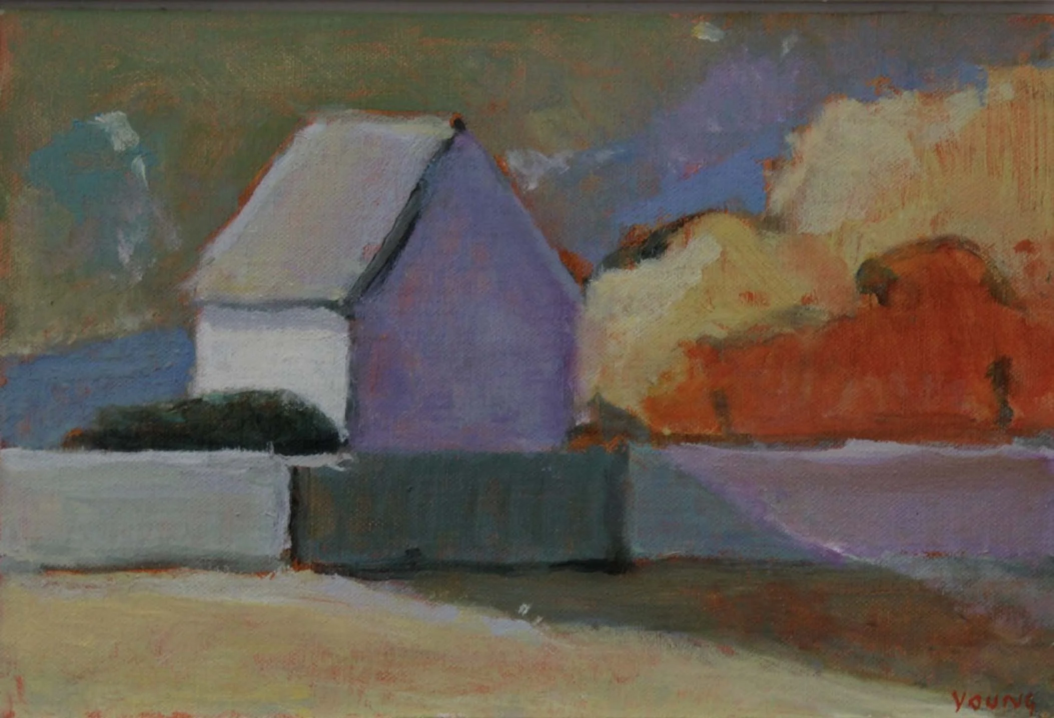 the fishery, 2017, oil on linen on board, 20 x 30 cm.jpg