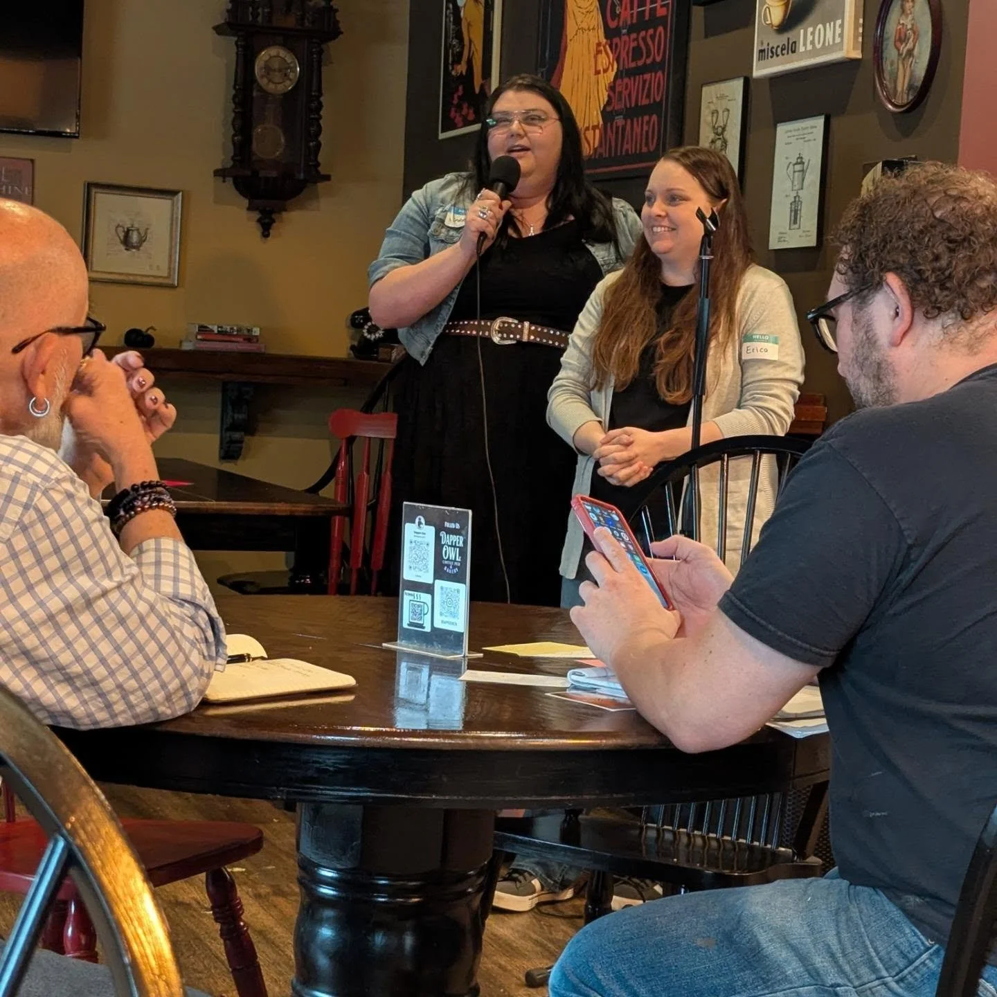 Another great mingle today with a bunch of awesome local writers! Today we heard from Lindsey and Erica of @midtnbookfest about the awesome things they have planned for June of next year! Check them out--and come see us next month! We'll have a seat 