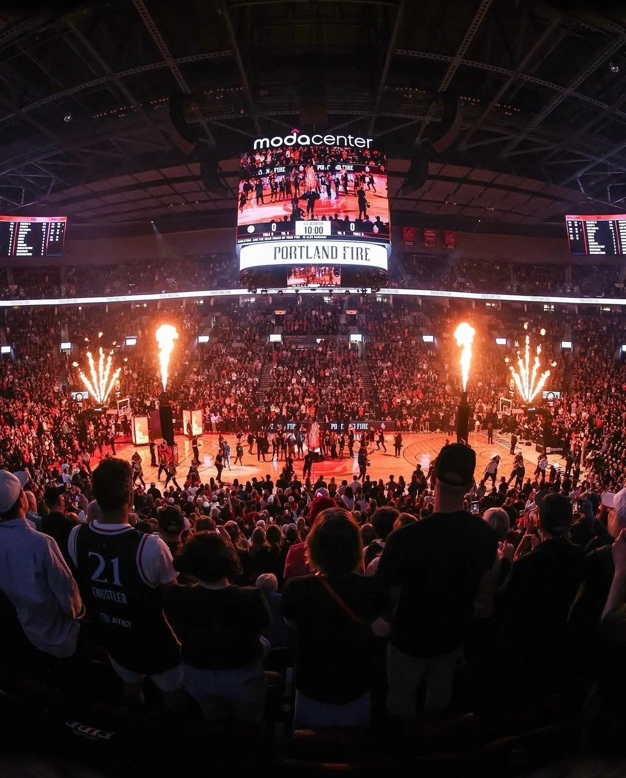Our Flame Never Died…Fire Set Expansion Crowd Record for Home Opener