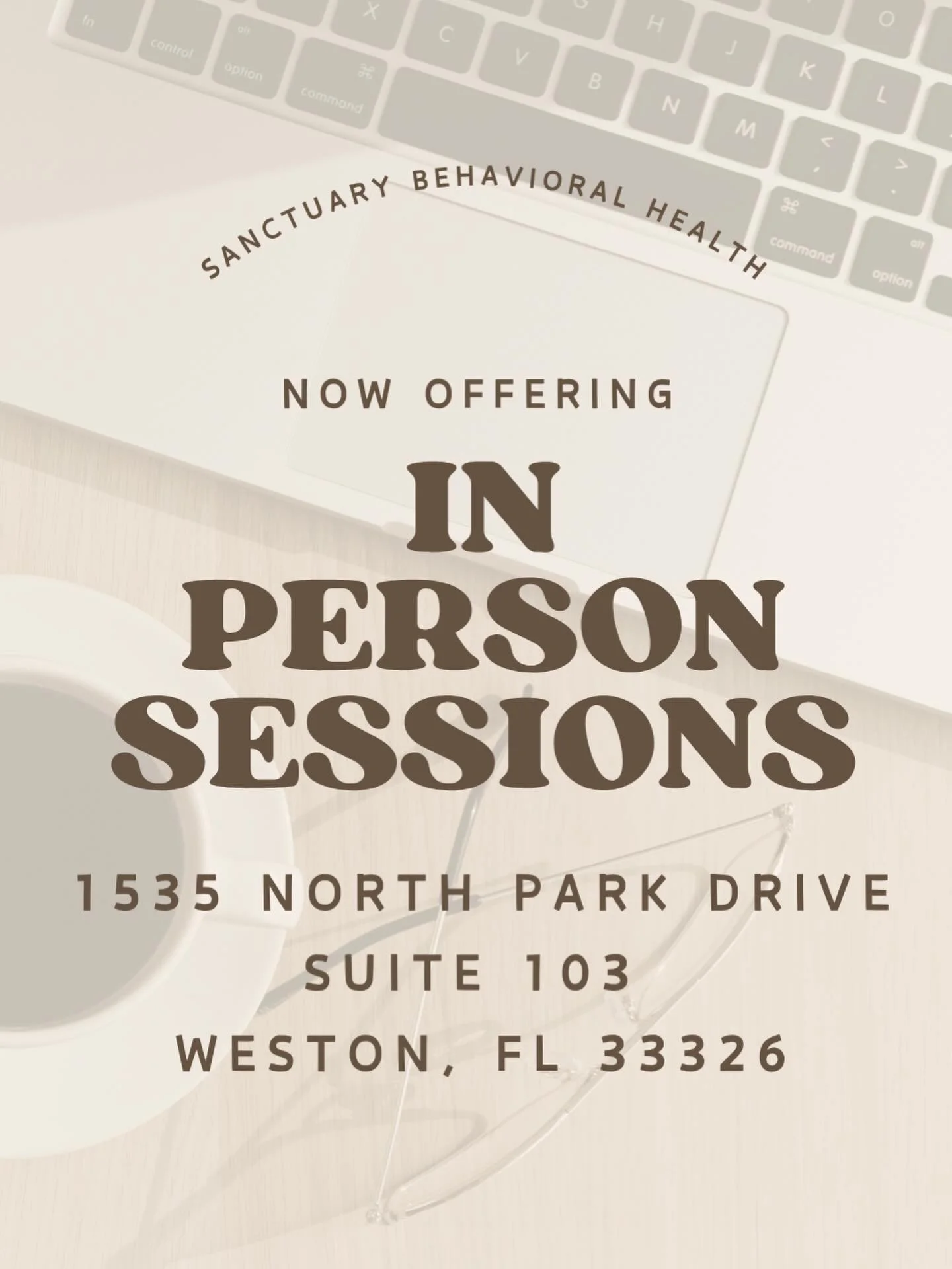 📣 Exciting news! I&rsquo;m happy to share starting June 1st, I will be  accepting in-person sessions in Weston, FL 🙂 interested in working together? Send me a message to info@telmathetherapist.com 📧

Instagram is not a replacement for therapy. Con