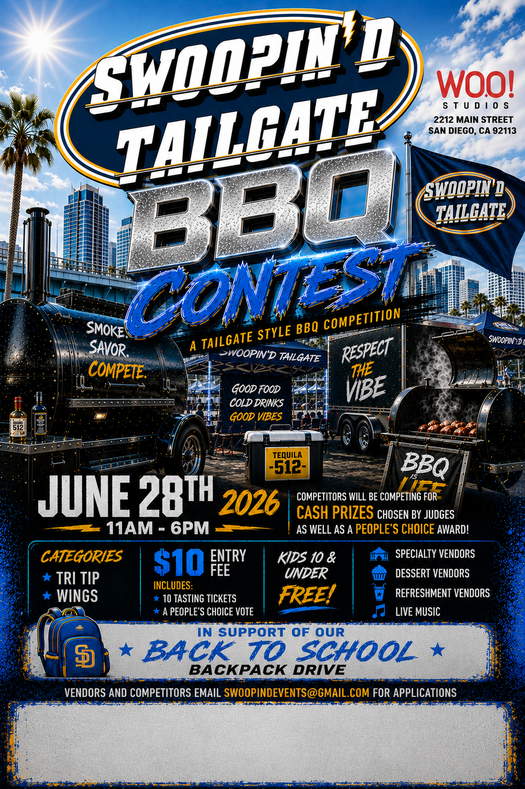 Swoopin'D Tailgate BBQ Contest