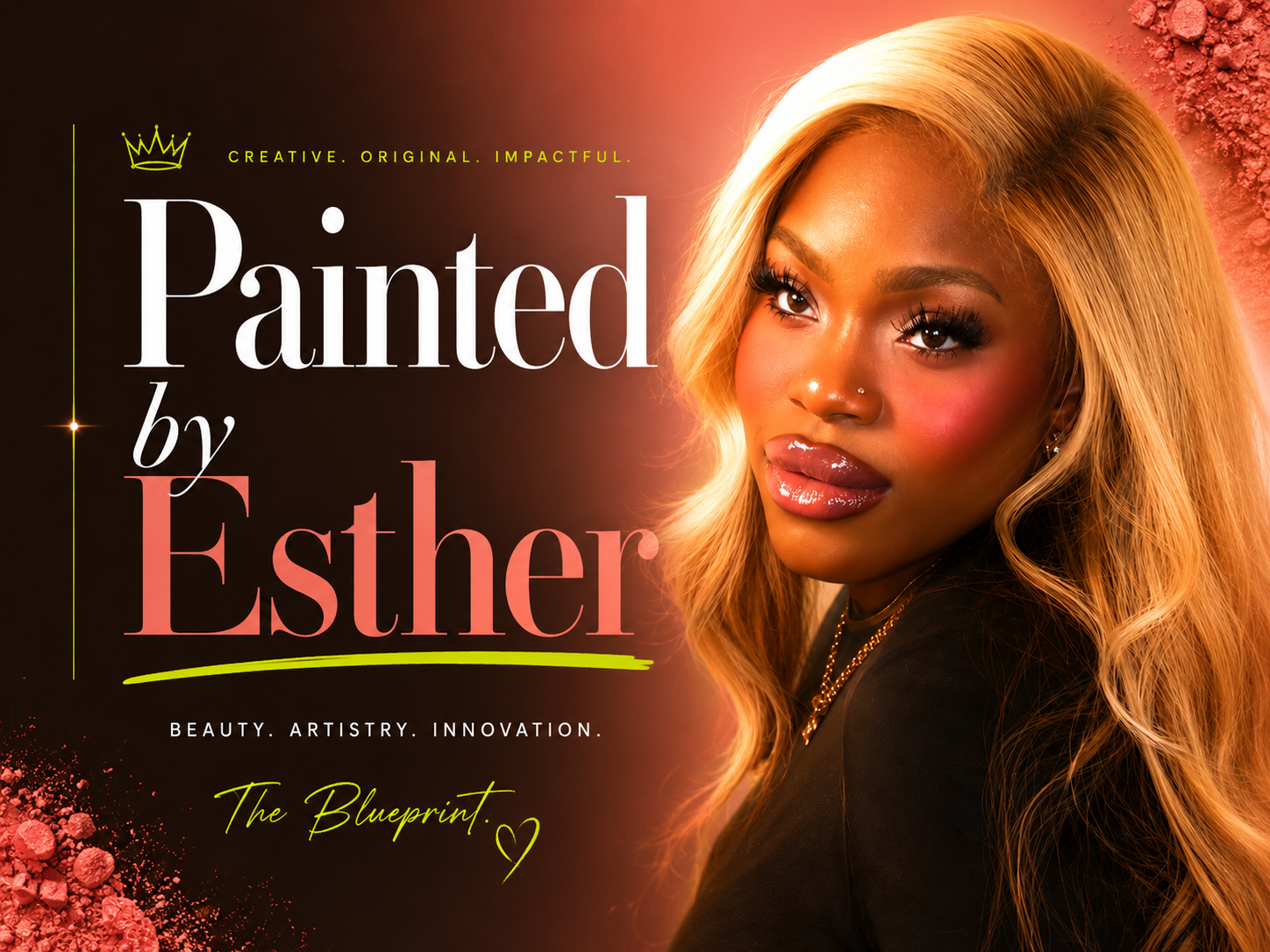 Painted by Esther The Blueprint Behind “Transition Blush: