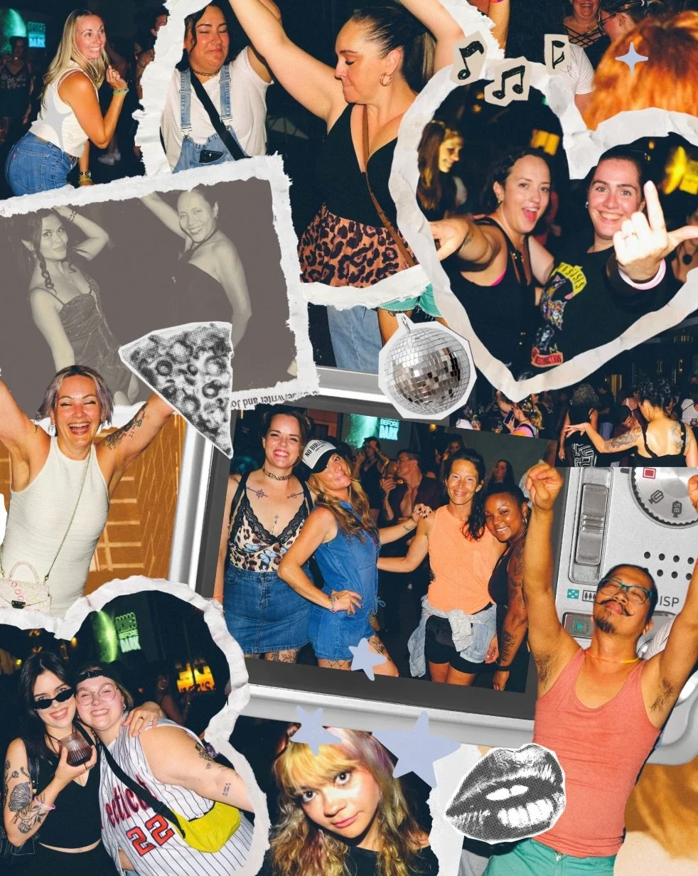 WELL, THAT WAS FUN! 🪩💙 From the bottom of our hearts THANK YOU to each and every one of you that came out on Friday night and danced your big hearts out! 🙏🏼 Here&rsquo;s a little round-up from this weekend at @grandhallchwk brought to you by none