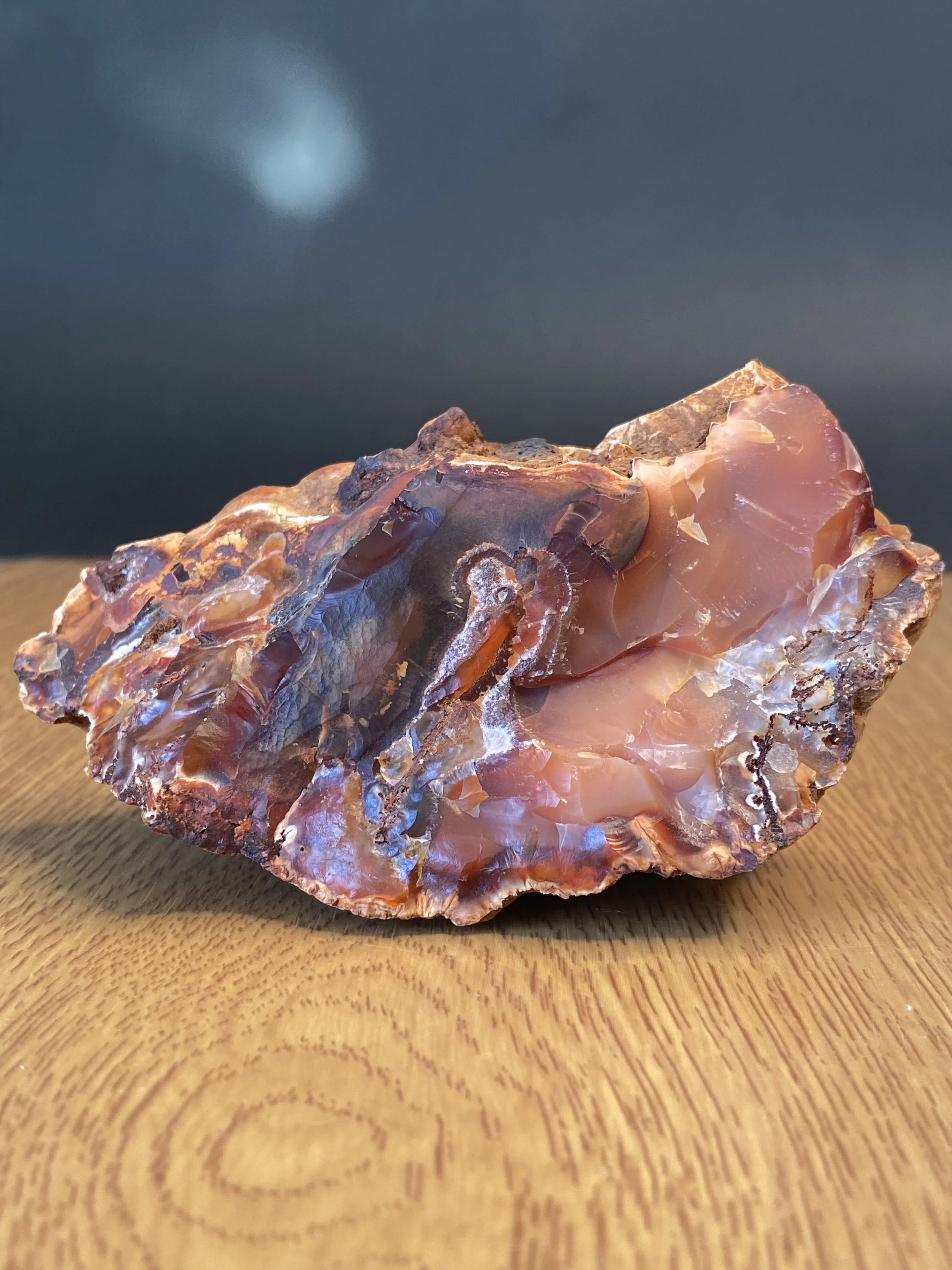 Raw Carnelian