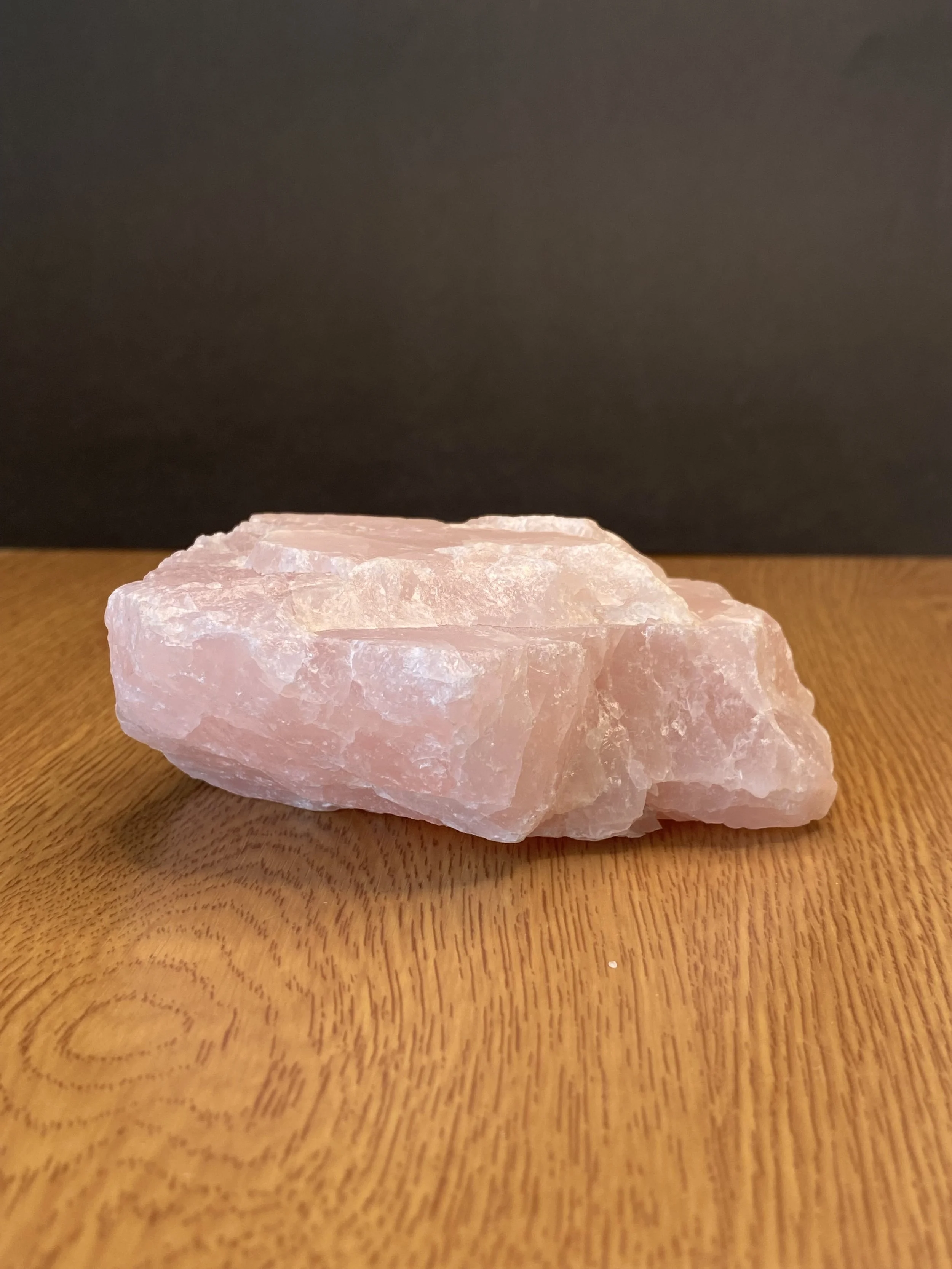 Raw Rose Quartz