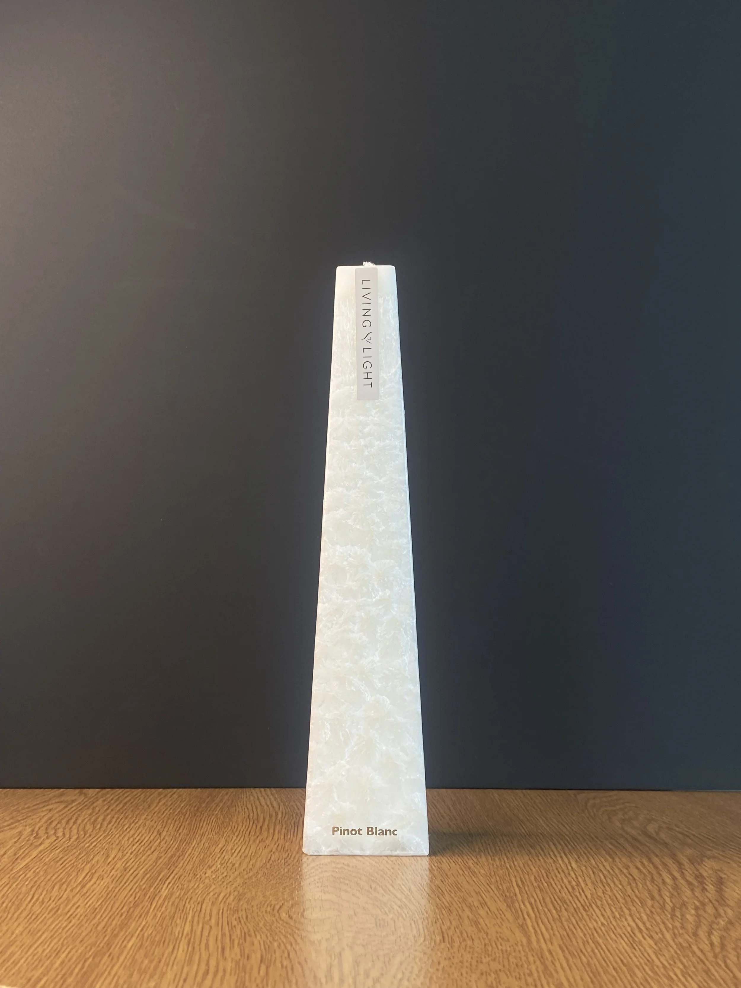 Pinot Blanc Icicle Candle