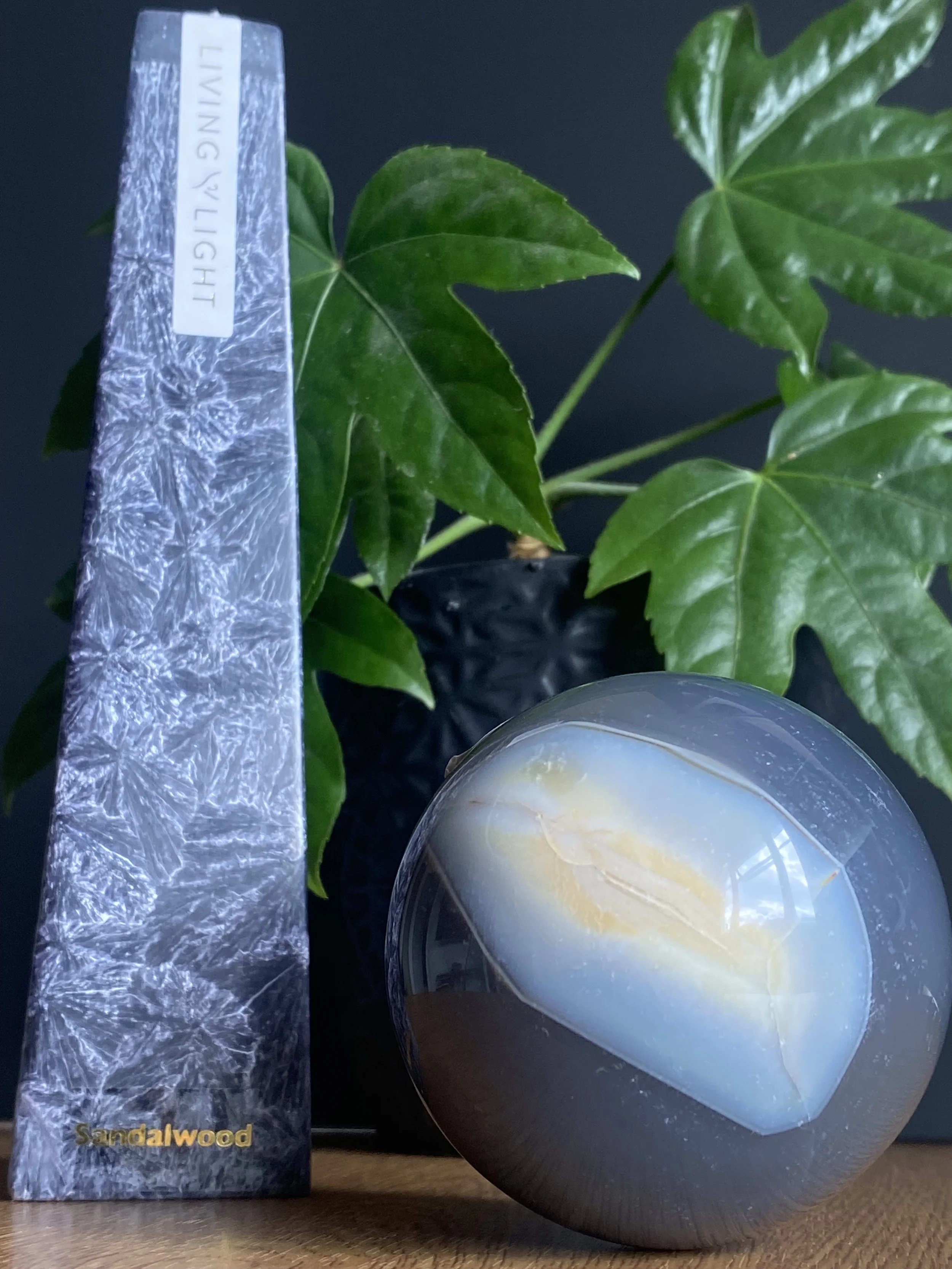 Orca Agate Sphere