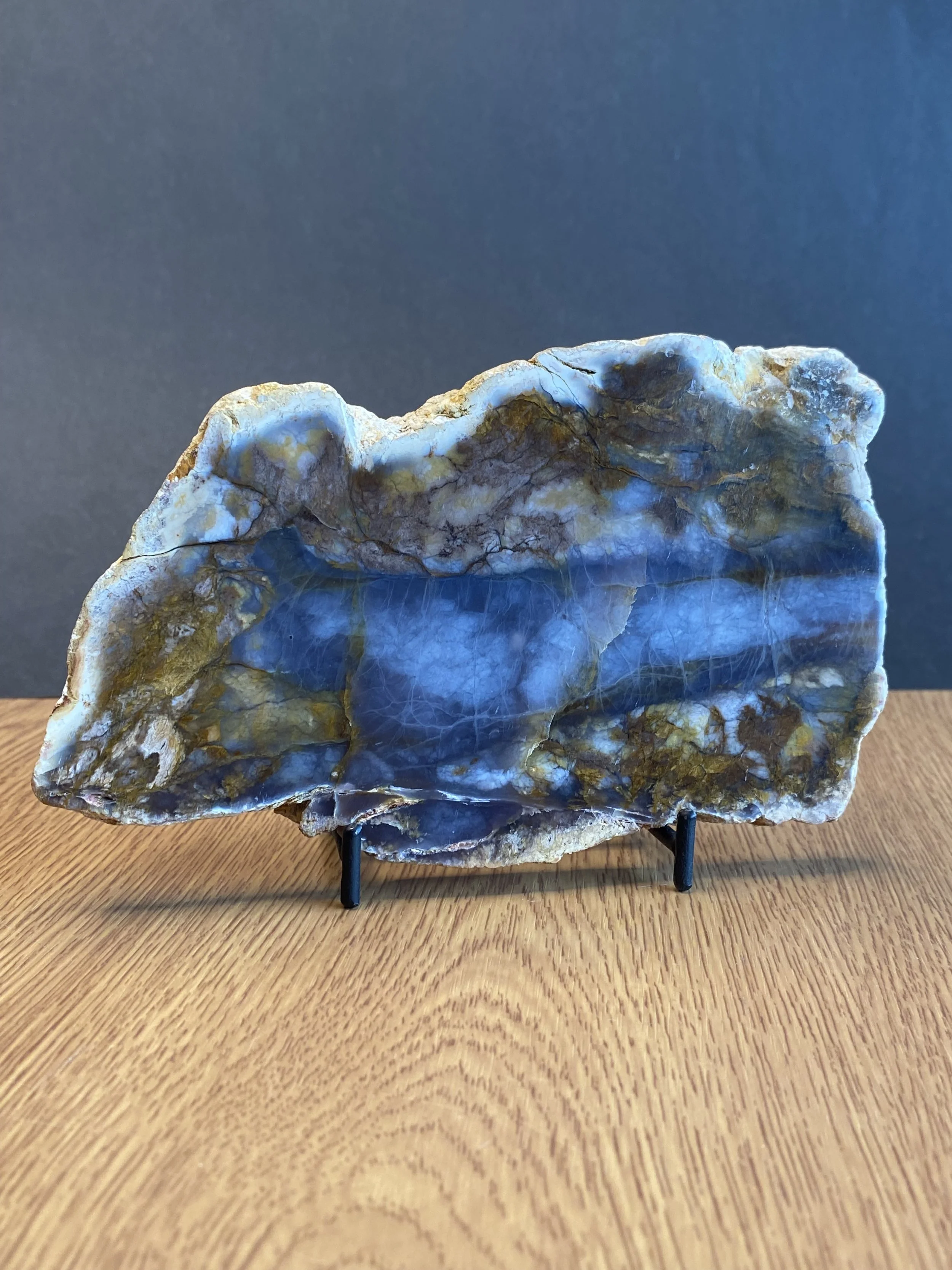 Purple Chalcedony Slice
