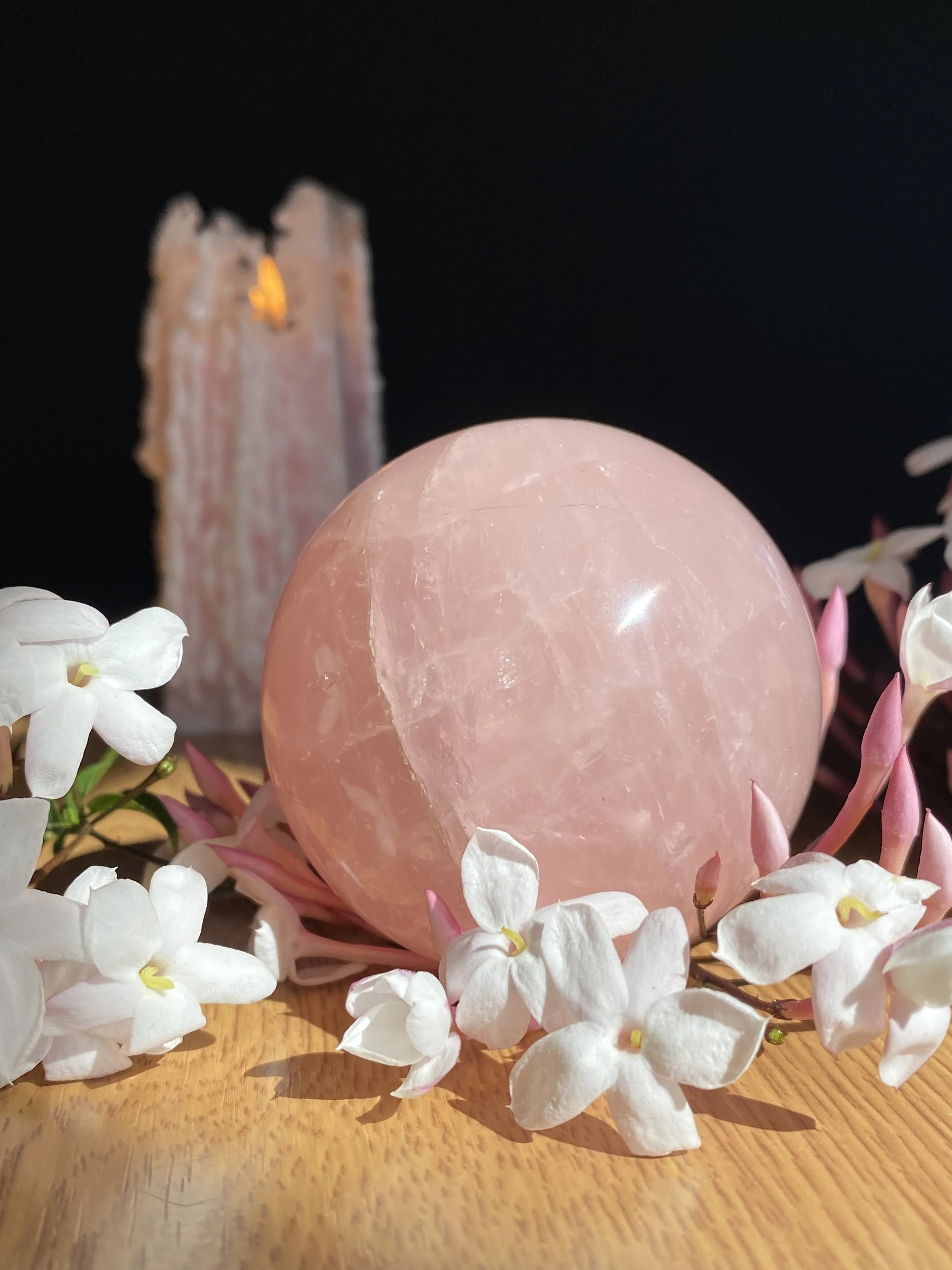 Rose Quartz Sphere