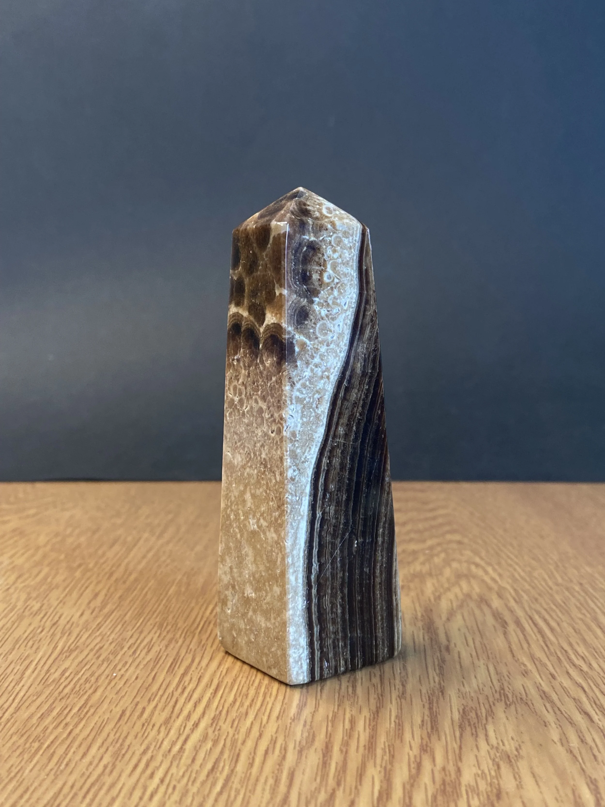 Chocolate Calcite Tower