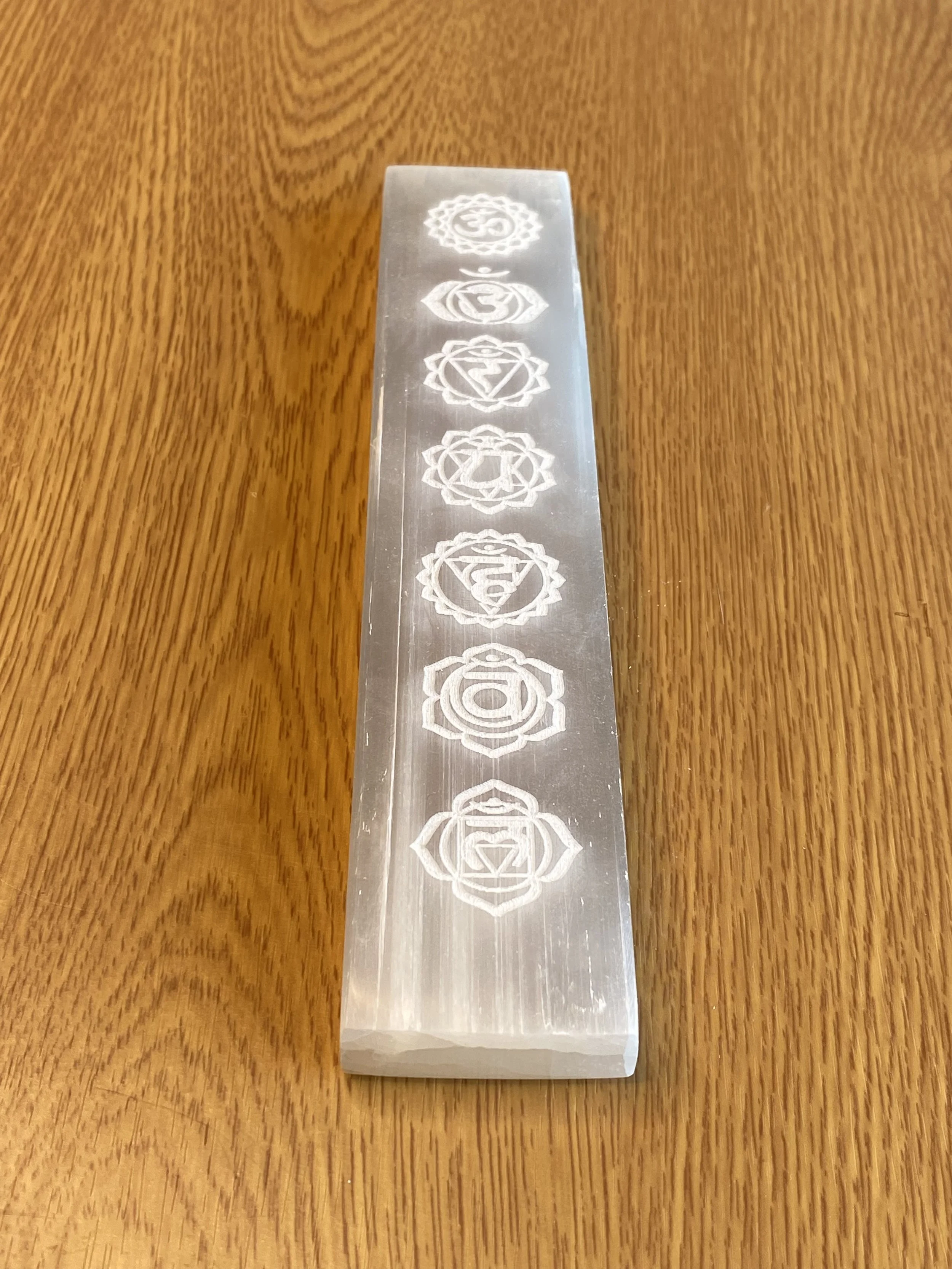 Selenite Chakra Charging Plate