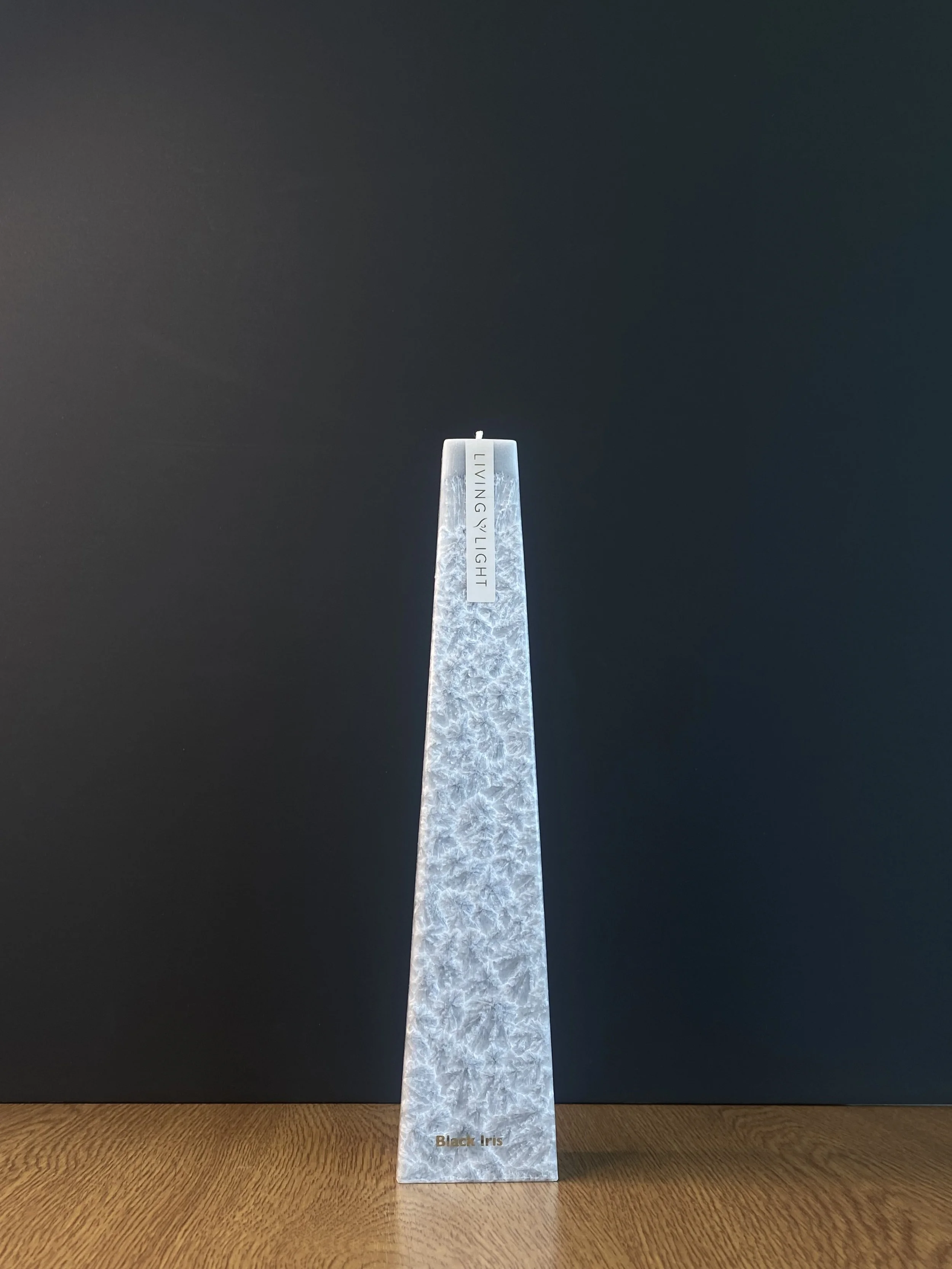 Black Iris Icicle Candle