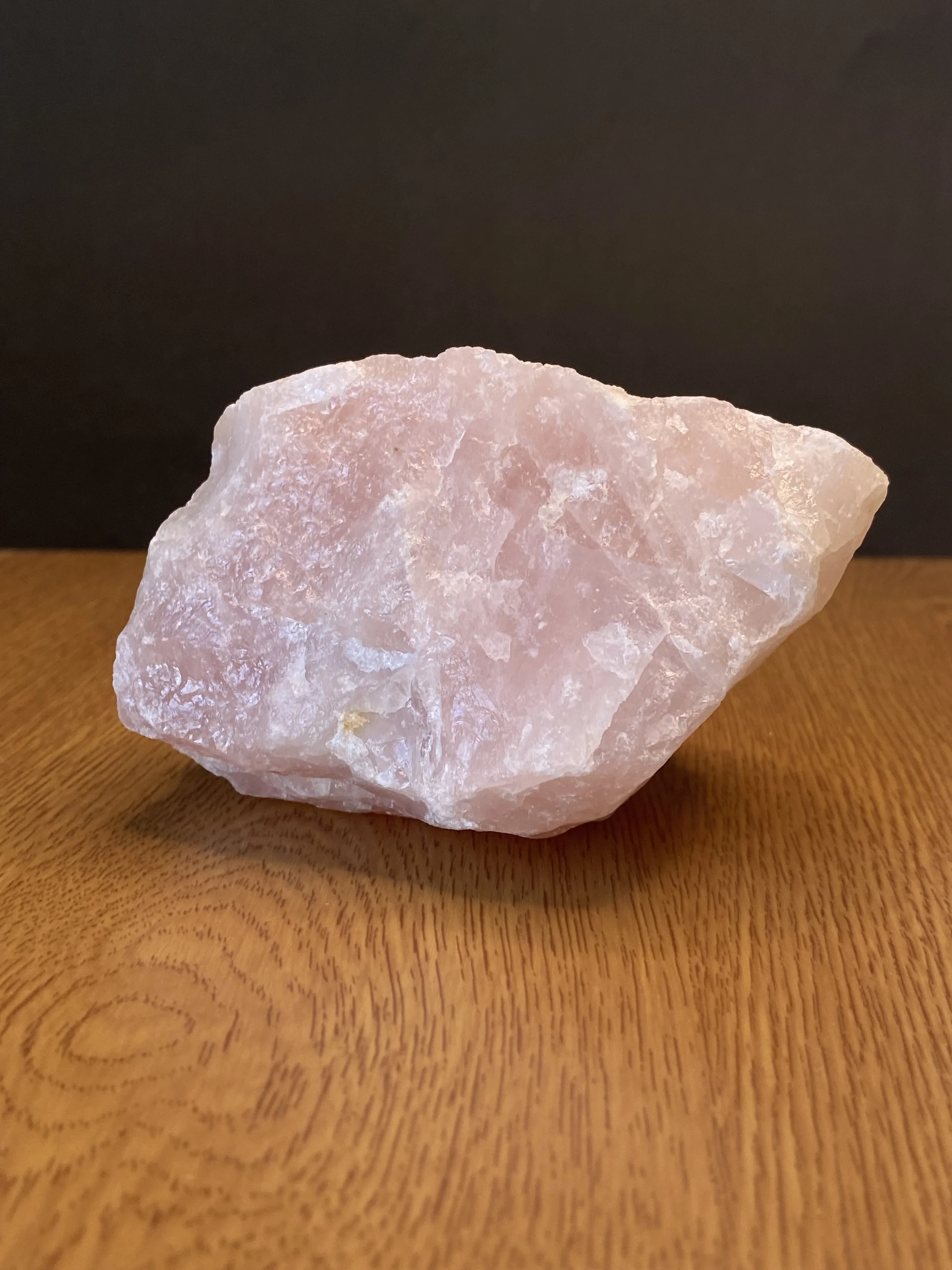 Raw Rose Quartz
