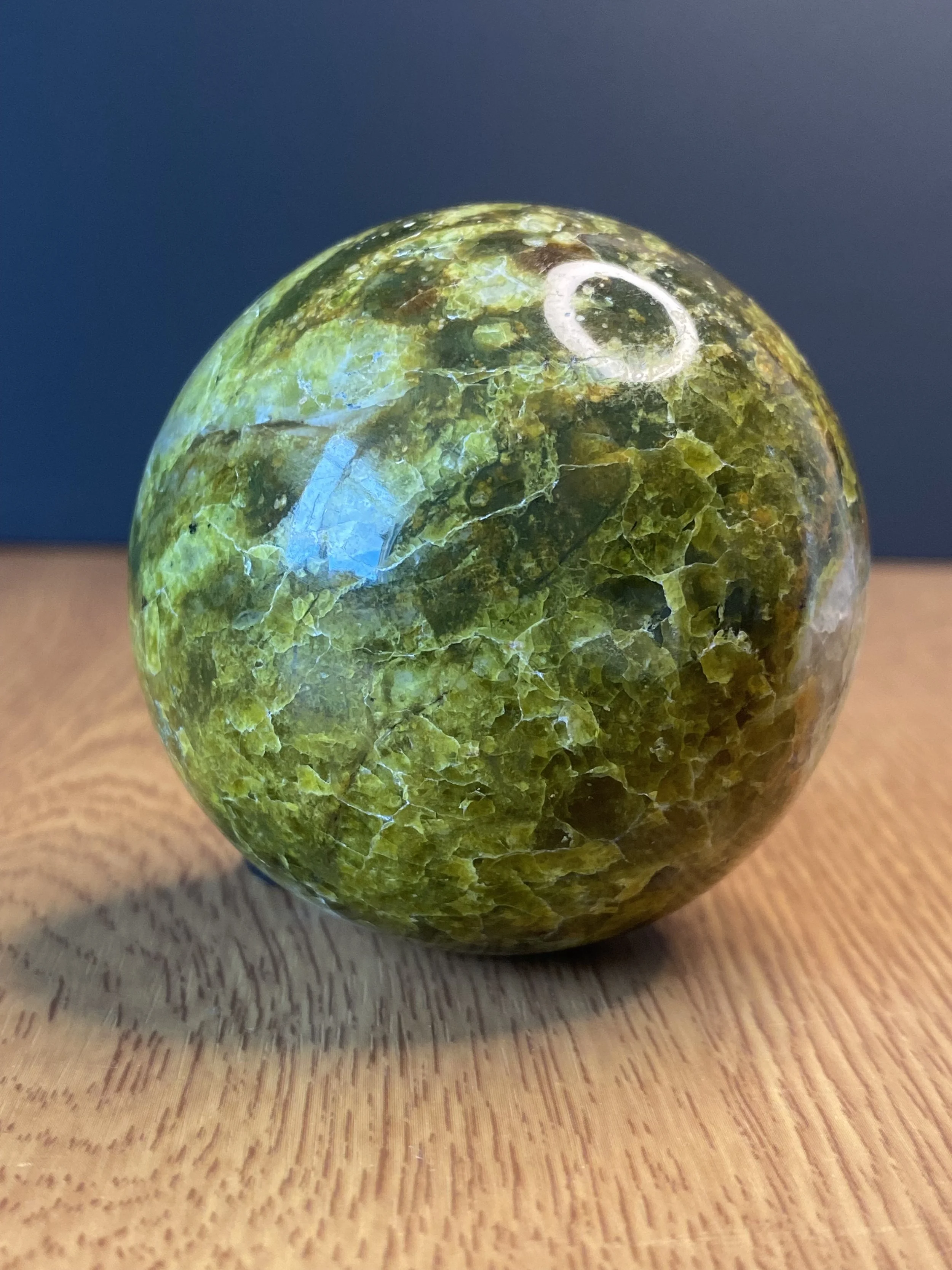 Green Opal Sphere
