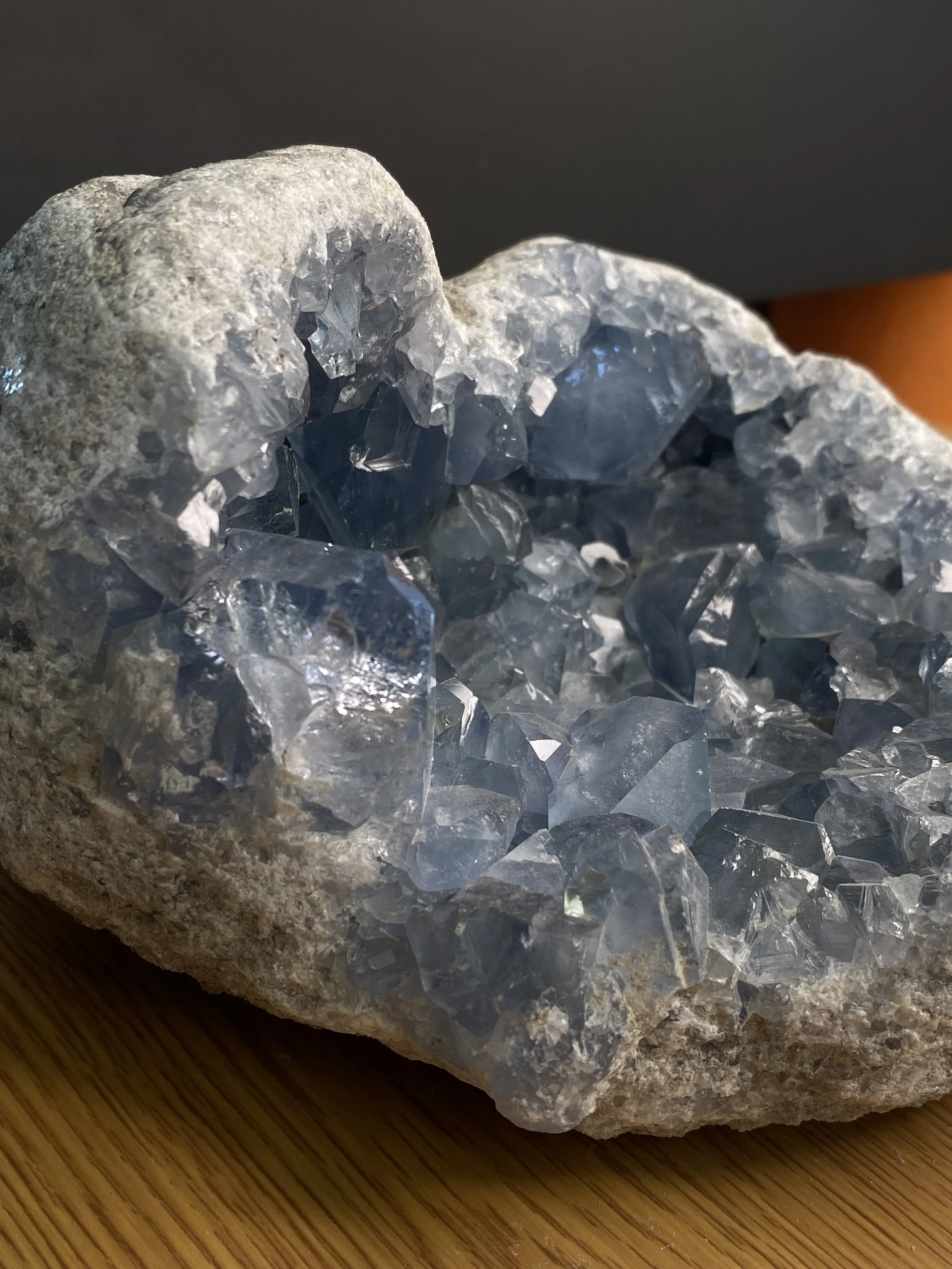 Celestite Cluster