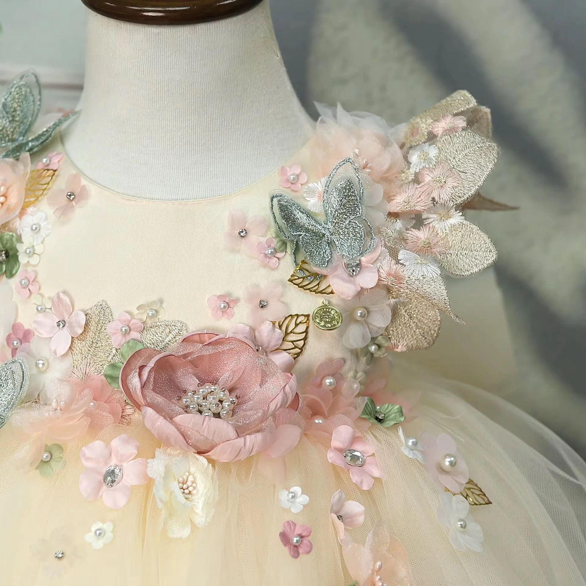 Enchanted Blossom princess party dress for little girls | TeddyNest.jpeg