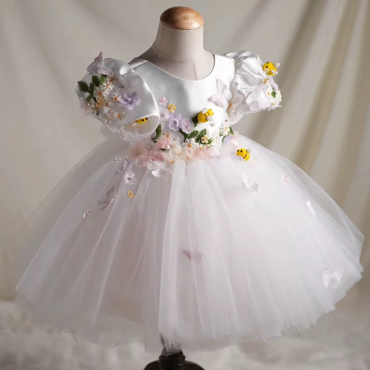 Honey Blossom princess party dress for little girls | TeddyNest.jpeg