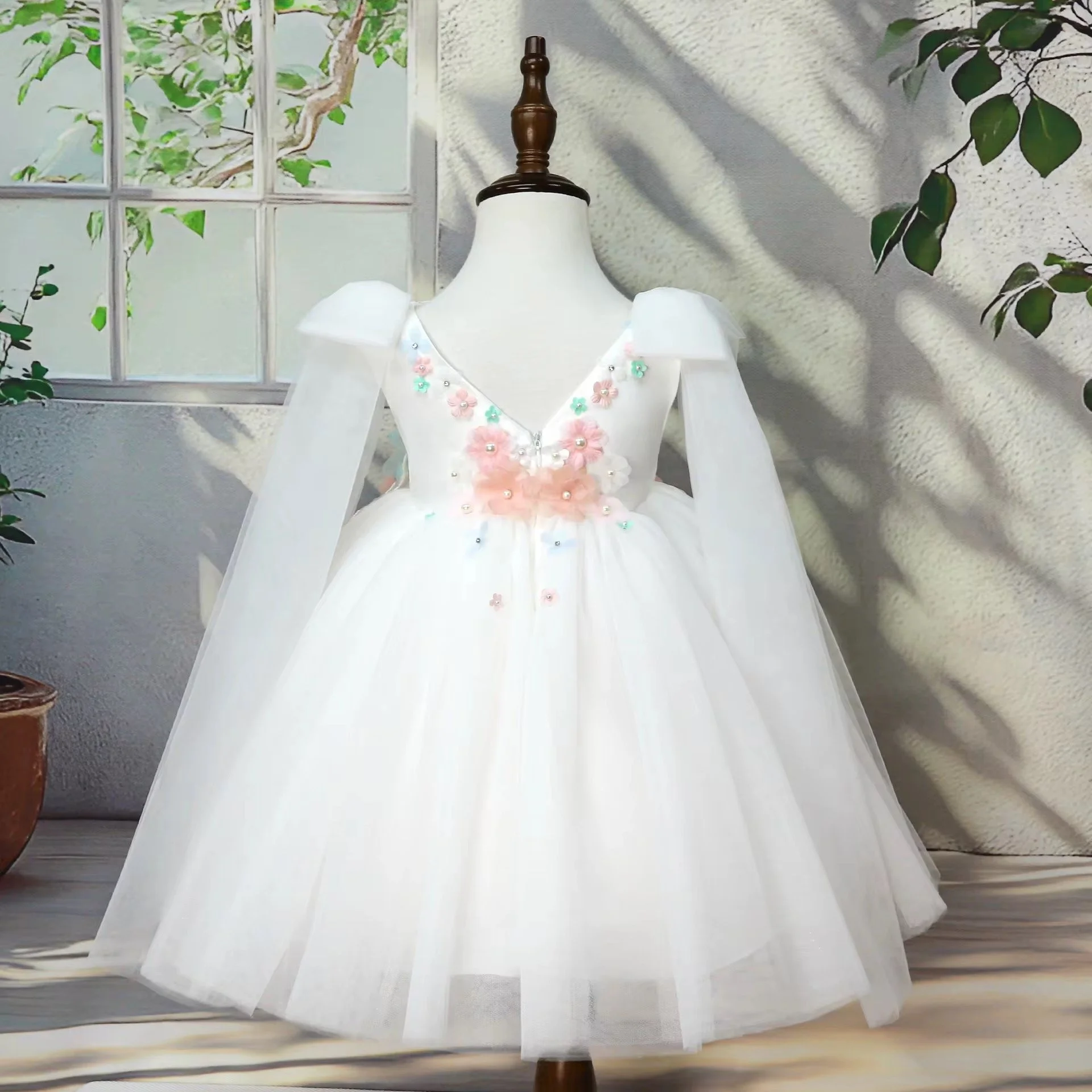 Celestia Bloom princess party dress for little girls | TeddyNest.jpeg