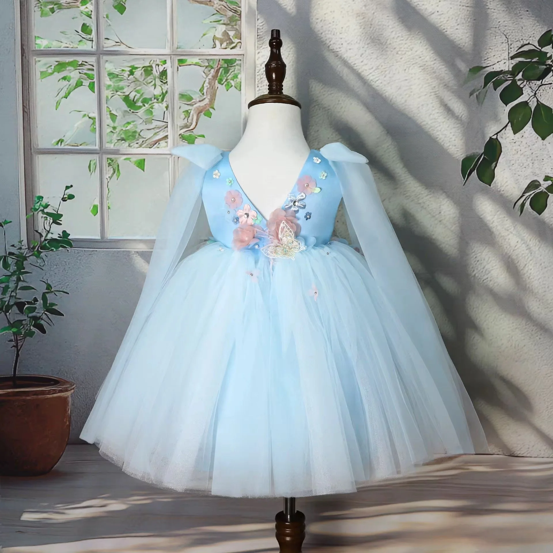 Bluebell whisper princess party dress for little girls | TeddyNest.jpeg