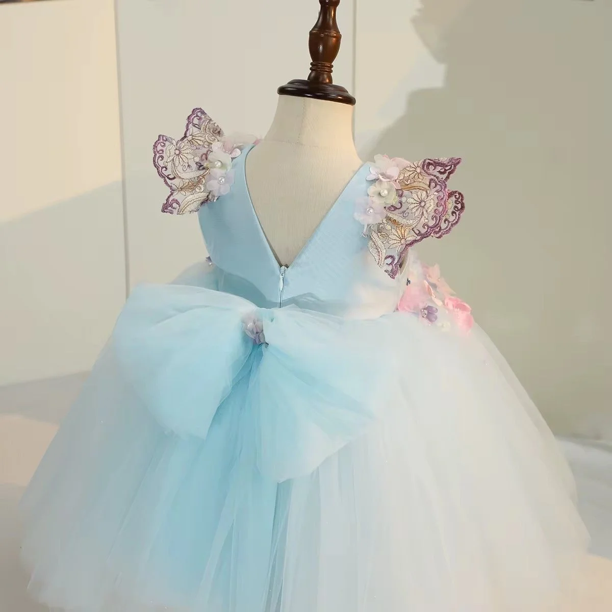 Enchanted Butterfly princess party dress for little girls | TeddyNest.jpeg