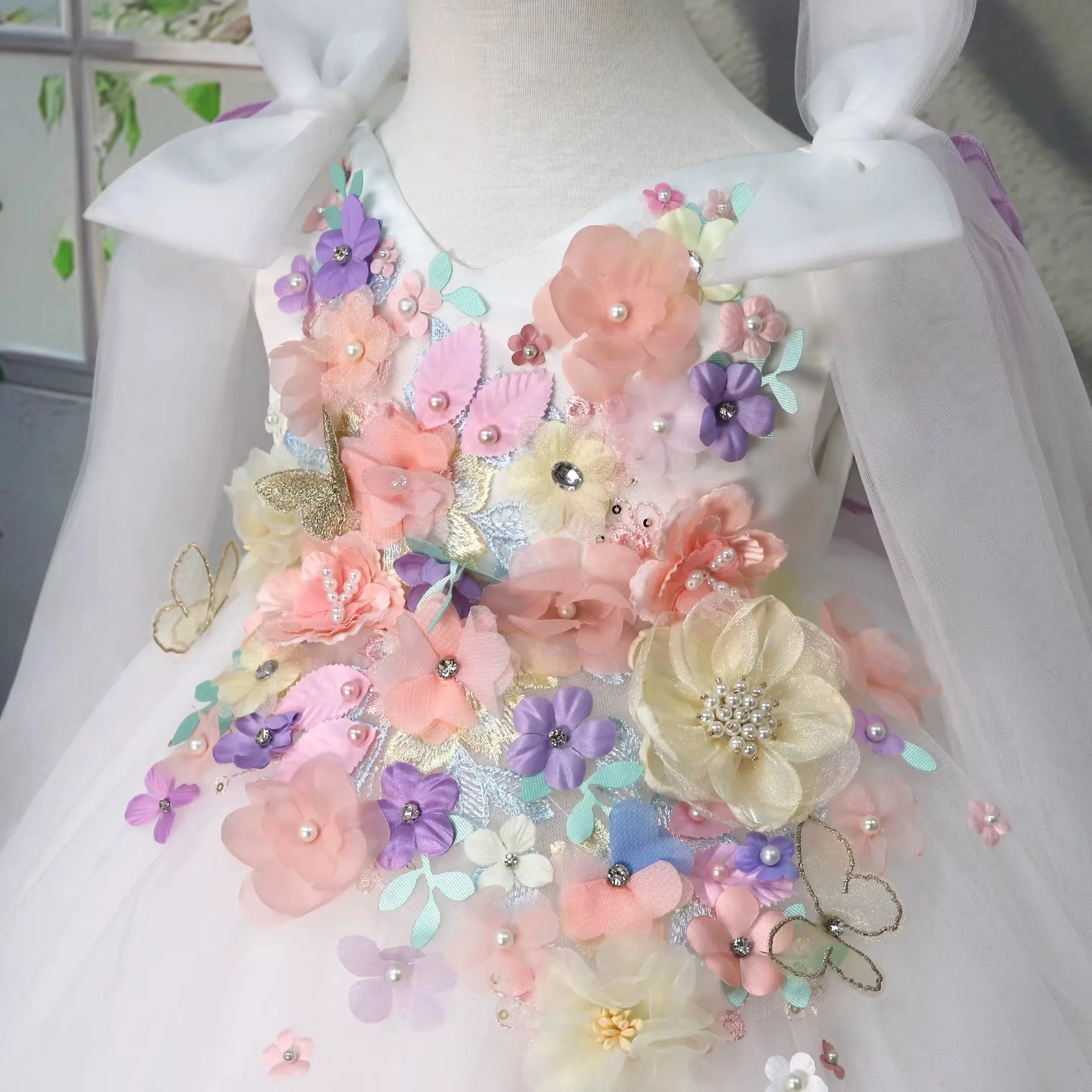 Petal Grace princess party dress for little girls | TeddyNest.jpeg