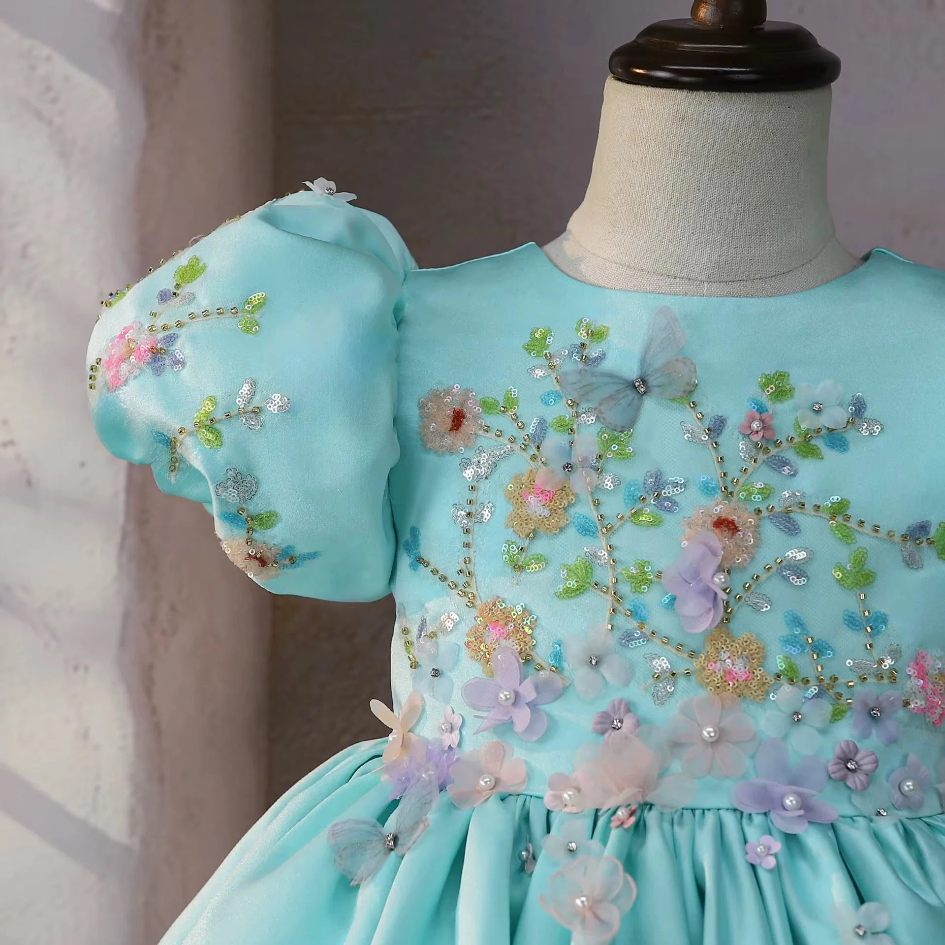 Dreamy Tulie princess party dress for little girls | TeddyNest.jpeg