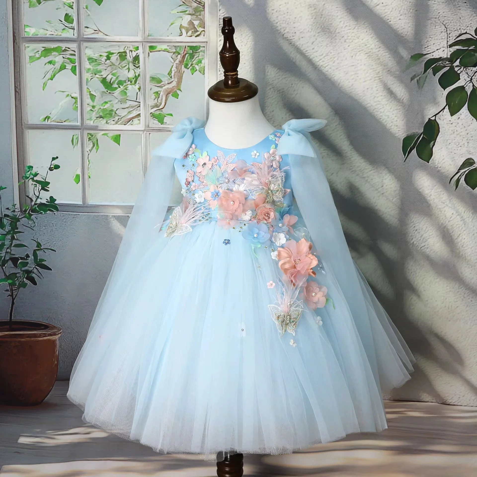 Bluebell whisper princess party dress for little girls | TeddyNest.jpeg