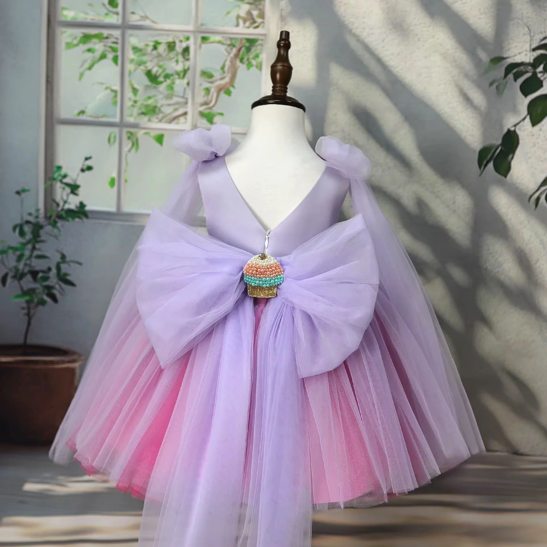 Dreamy Tulie princess party dress for little girls | TeddyNest.jpeg