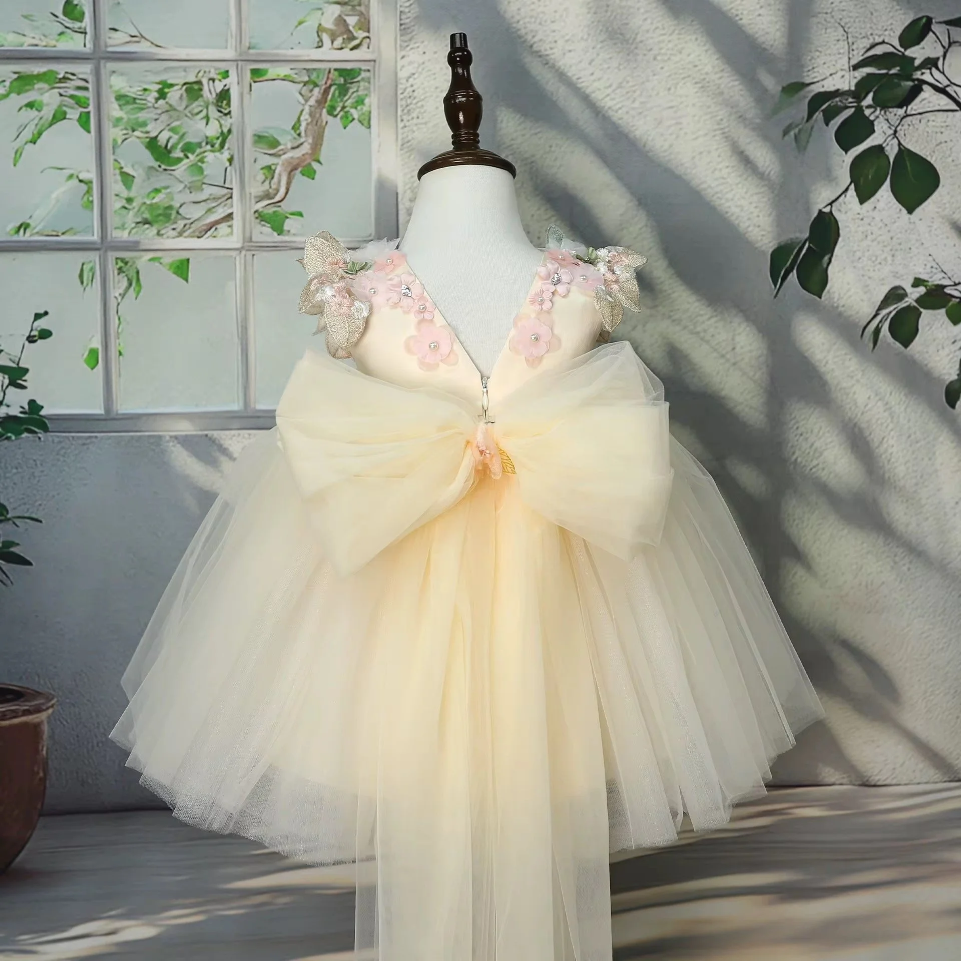 Enchanted Blossom princess party dress for little girls | TeddyNest.jpeg