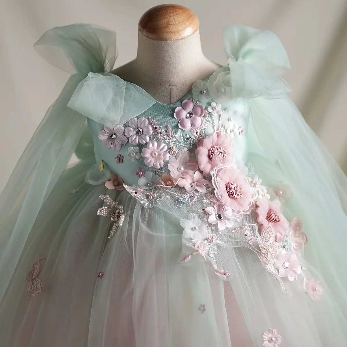 Mystic Bloom princess party dress for little girls | TeddyNest.jpeg