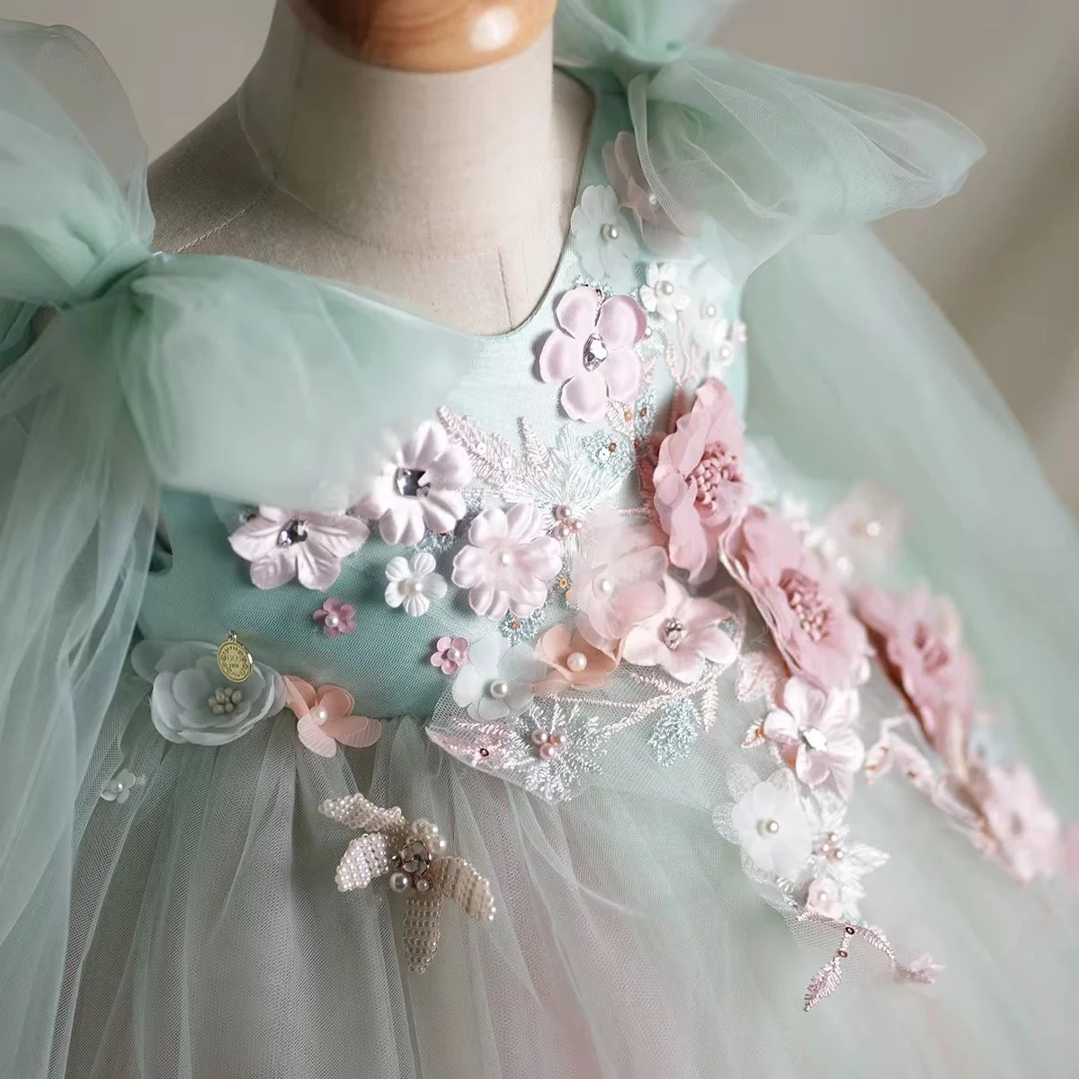 Mystic Bloom princess party dress for little girls | TeddyNest.jpeg