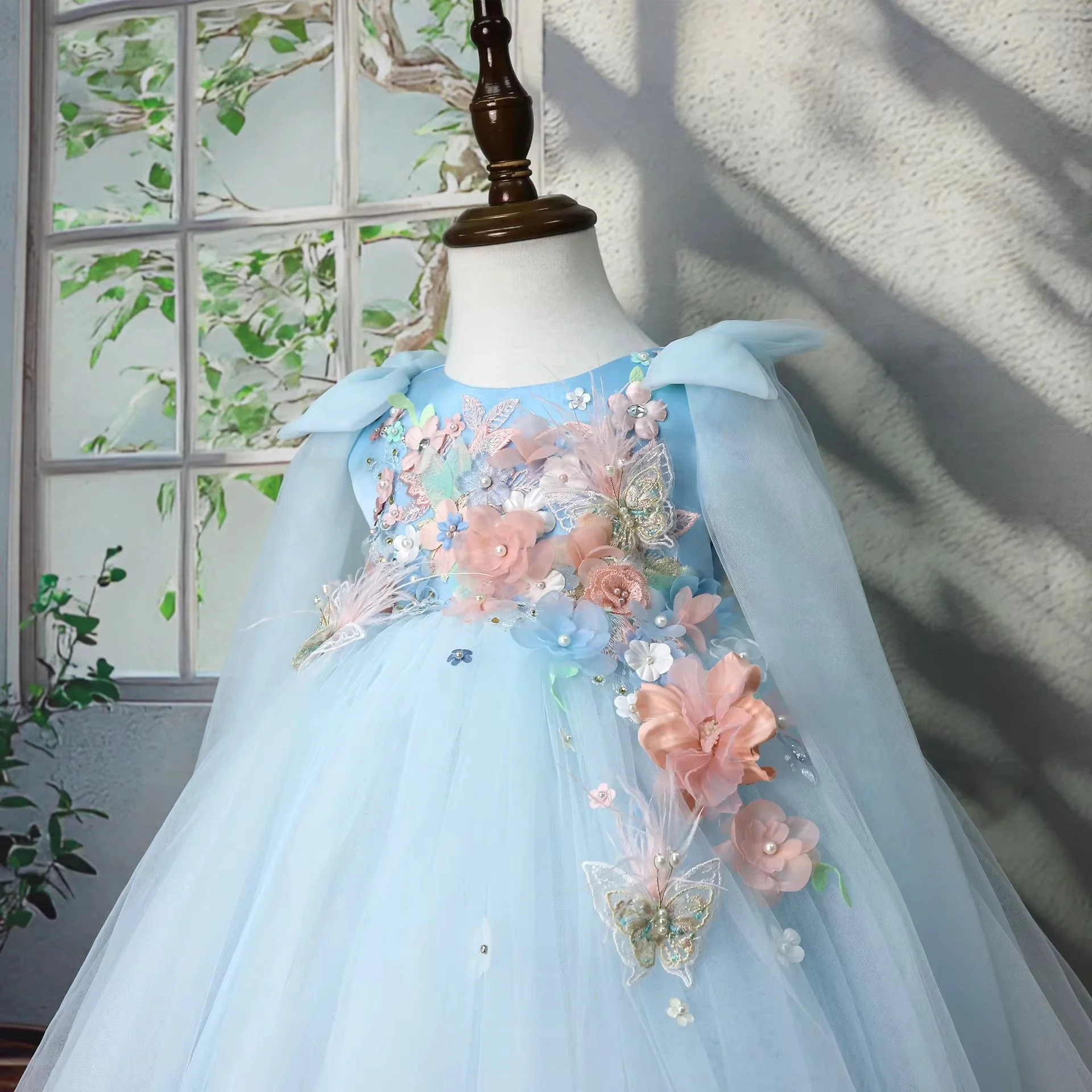 Bluebell whisper princess party dress for little girls | TeddyNest.jpeg