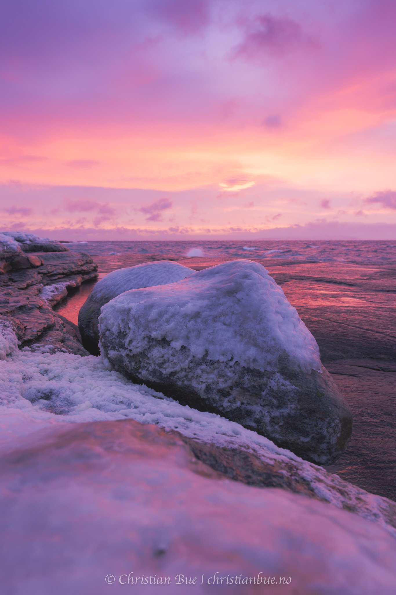 Frozen Boulder