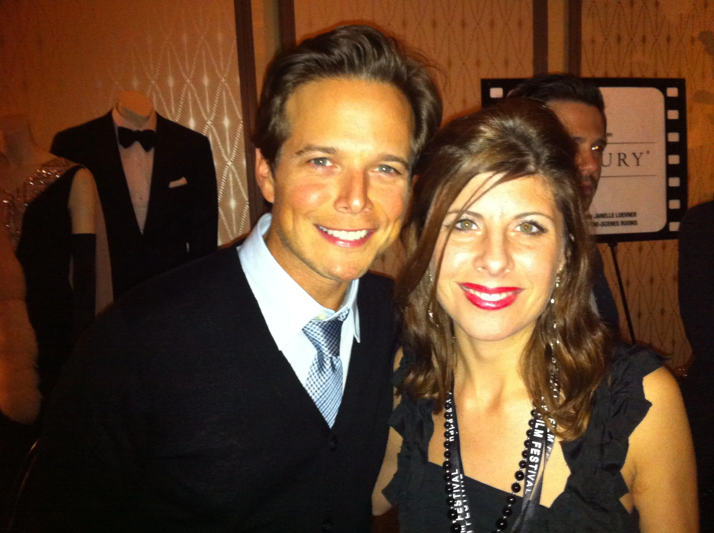 Nicole and Actor Scott Wolf 