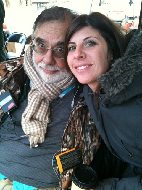 Nicole and Movie Director Francis Ford Coppola