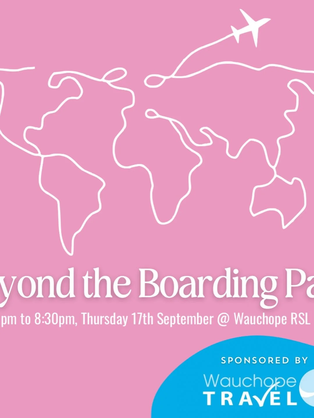 ⏰ Final call
HBWN&rsquo;s Beyond the Boarding Pass is nearly sold out. If you&rsquo;ve been meaning to grab your ticket, this is it.

Join us for an energising night of travel inspiration, smart budgeting tips and great company.
Secure your spot toda