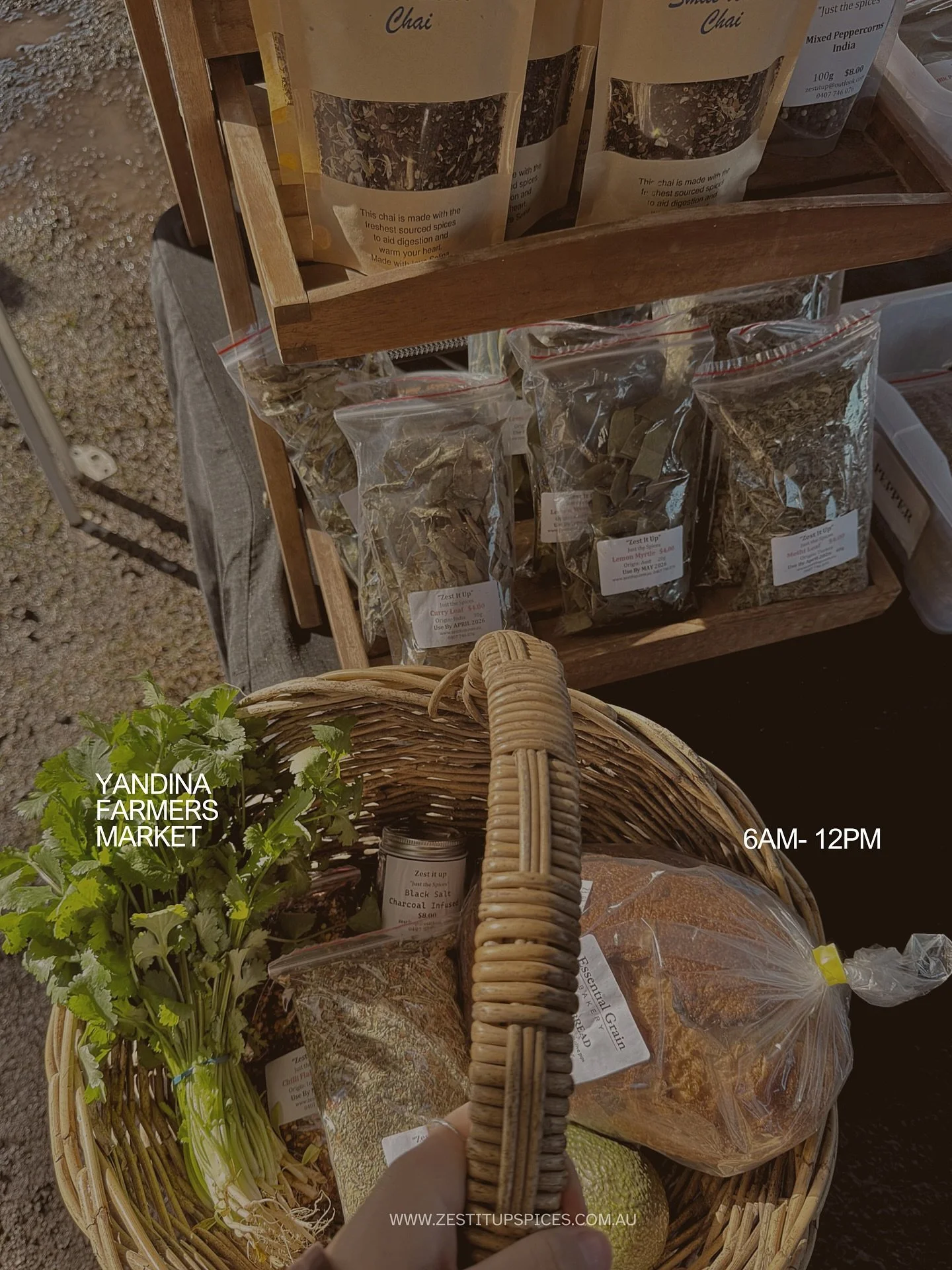 Ready to add some spice to your weekend? 🌶️ 
We&rsquo;re open tomorrow 🍋🍃🧺 Come say Hi! 

#yandina #markets #spices