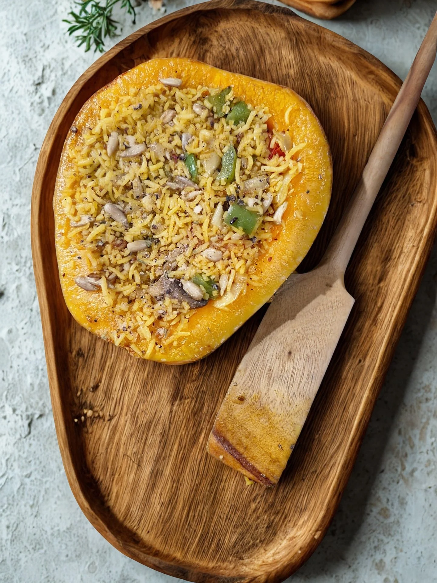Stuffed pumpkin seasoned to perfection with our 
Moroccan Blend 🧡 
If you would like the recipe, drop a comment ✨