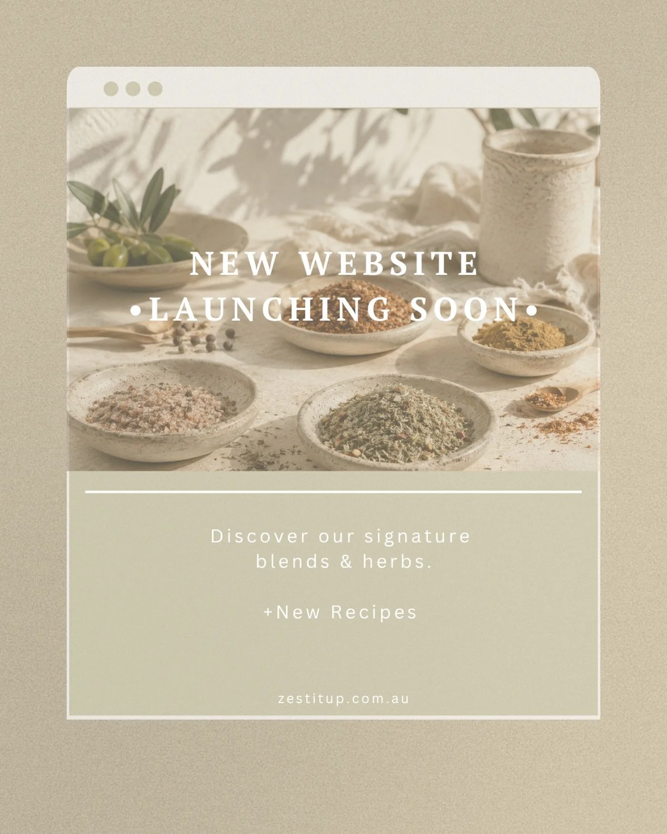 🌿 Exciting news! We&rsquo;ve been busy behind the scenes bringing our website back to life for all our customers who can&rsquo;t make it to the Markets.

Very soon you&rsquo;ll be able to shop our full range online, including our signature spice ble