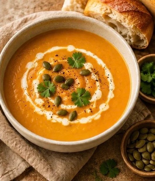 Moroccan Pumpkin Soup Recipe 