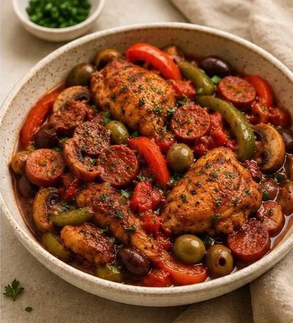 Cajun Chicken Cacciatore Recipe