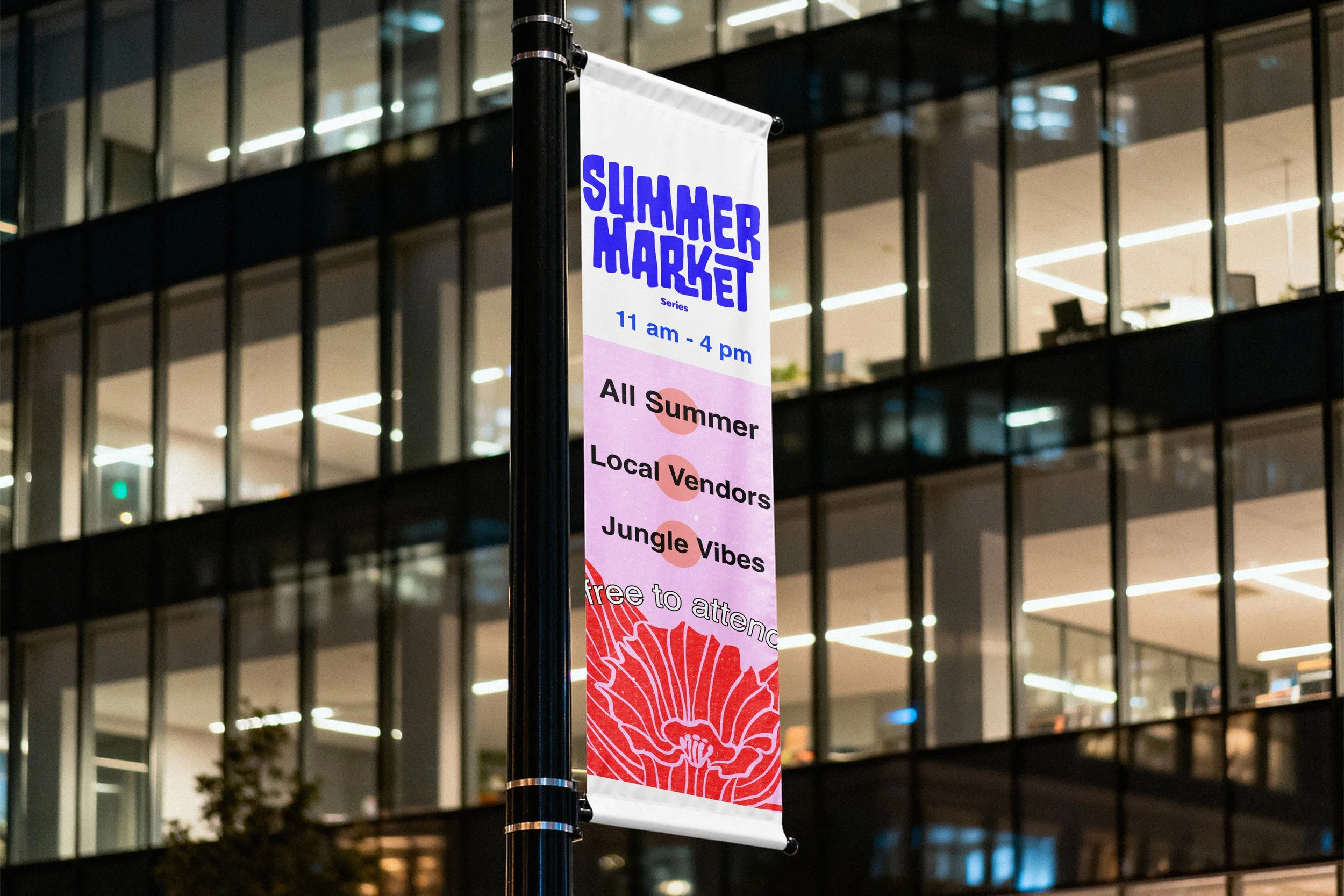 summer market banner