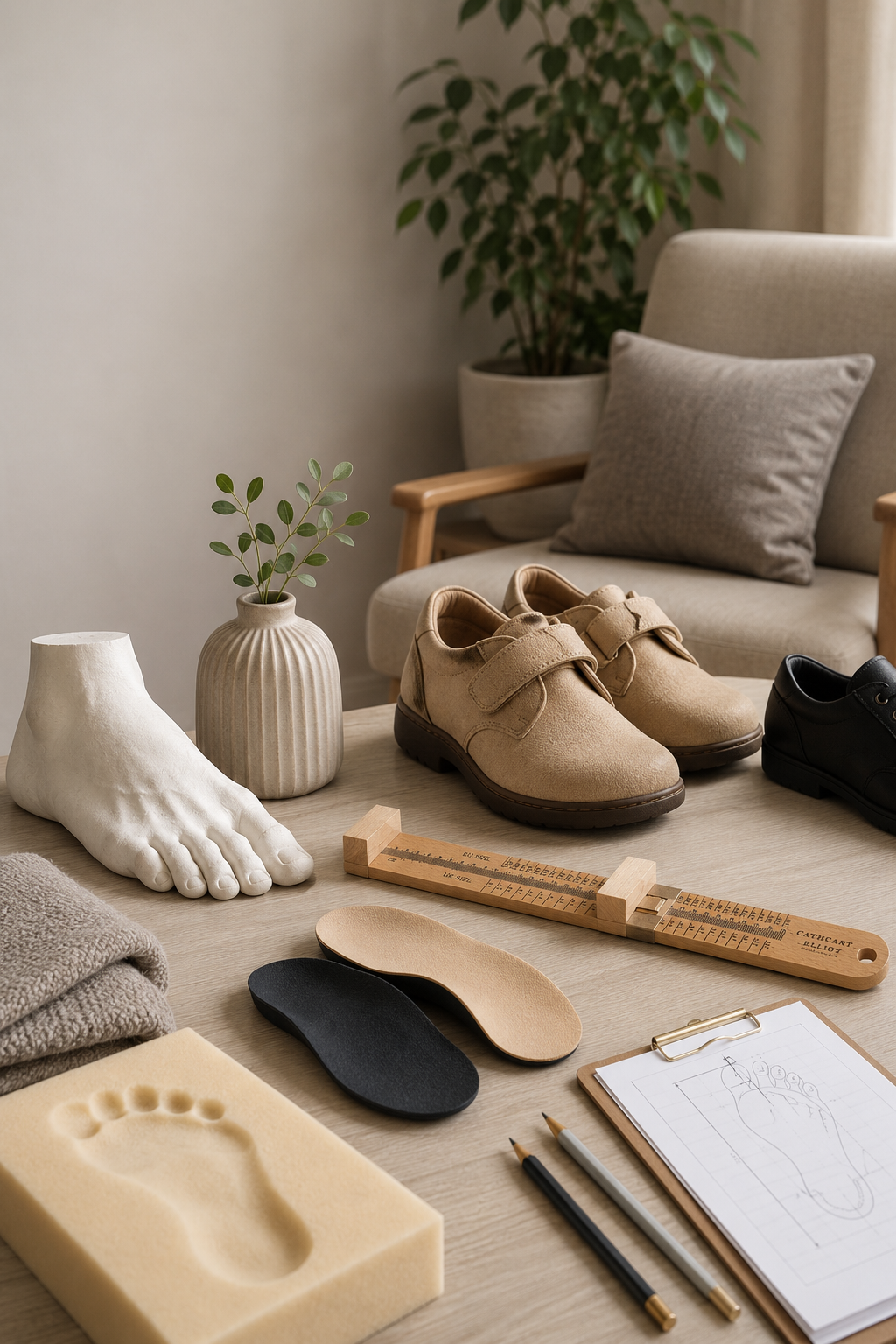 Shoe measurement equipment and high-quality footwear