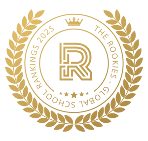The image features a pixelated gold medal with a large 'R' in the center, surrounded by a circular border.