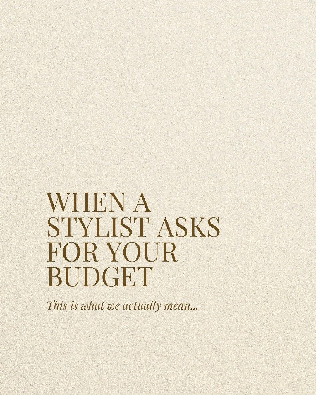 Talking about budgets can feel awkward, especially when you don't know what prices to expect. How can you budget for something you don't know about? What about if you say a number and the suppliers make sure it reaches the very top? I totally underst