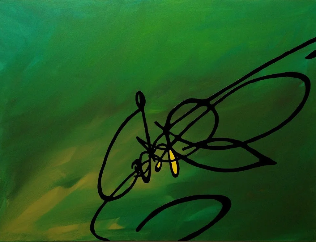 After Spring 30 x 40 Acrylic + Medium