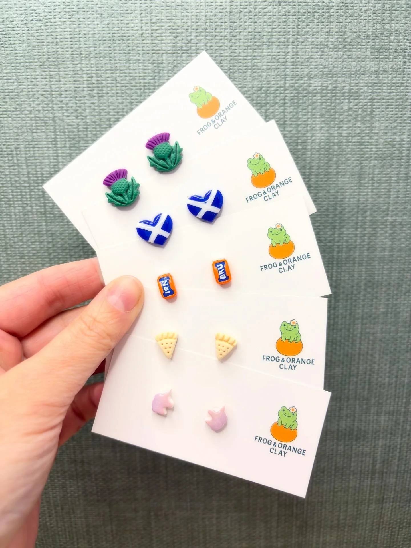 Scottish Stud Earrings