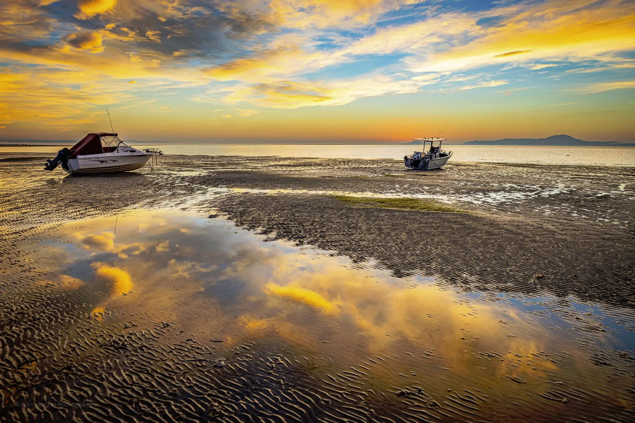 Sunrise Over the Mudflats at Yanakie, Victoria