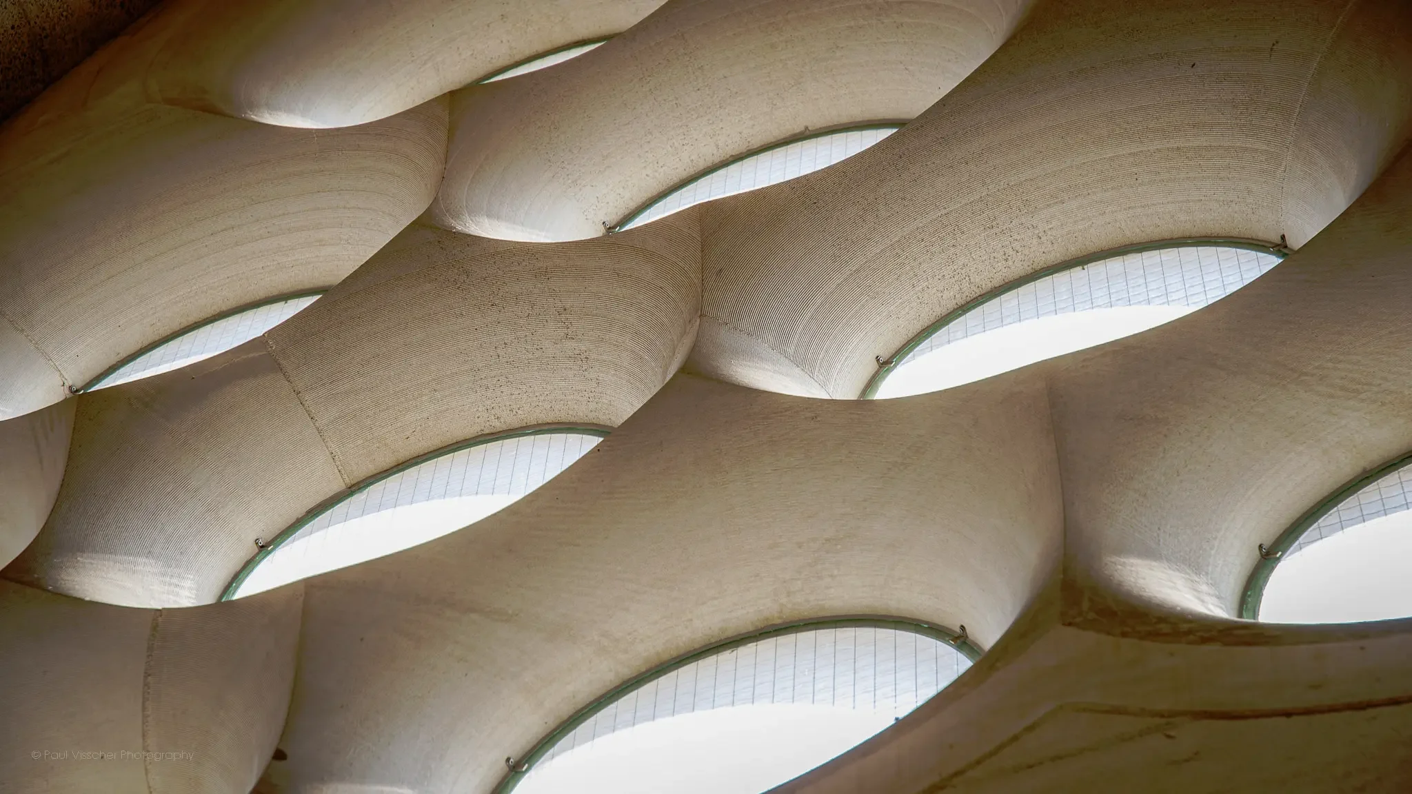 Skylight Geometry Inside La Sagrada Família, Barcelona