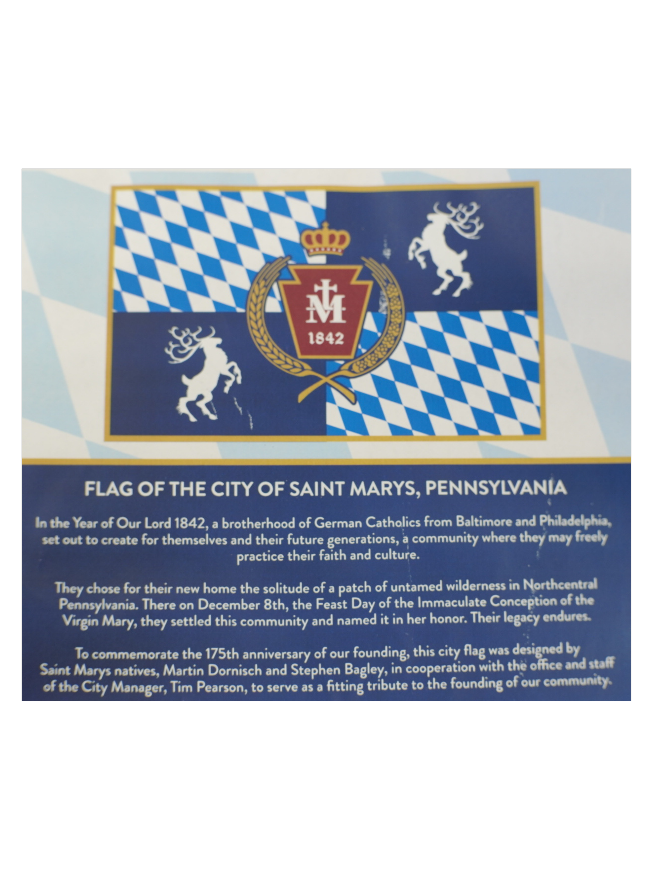 St. Marys City Flag